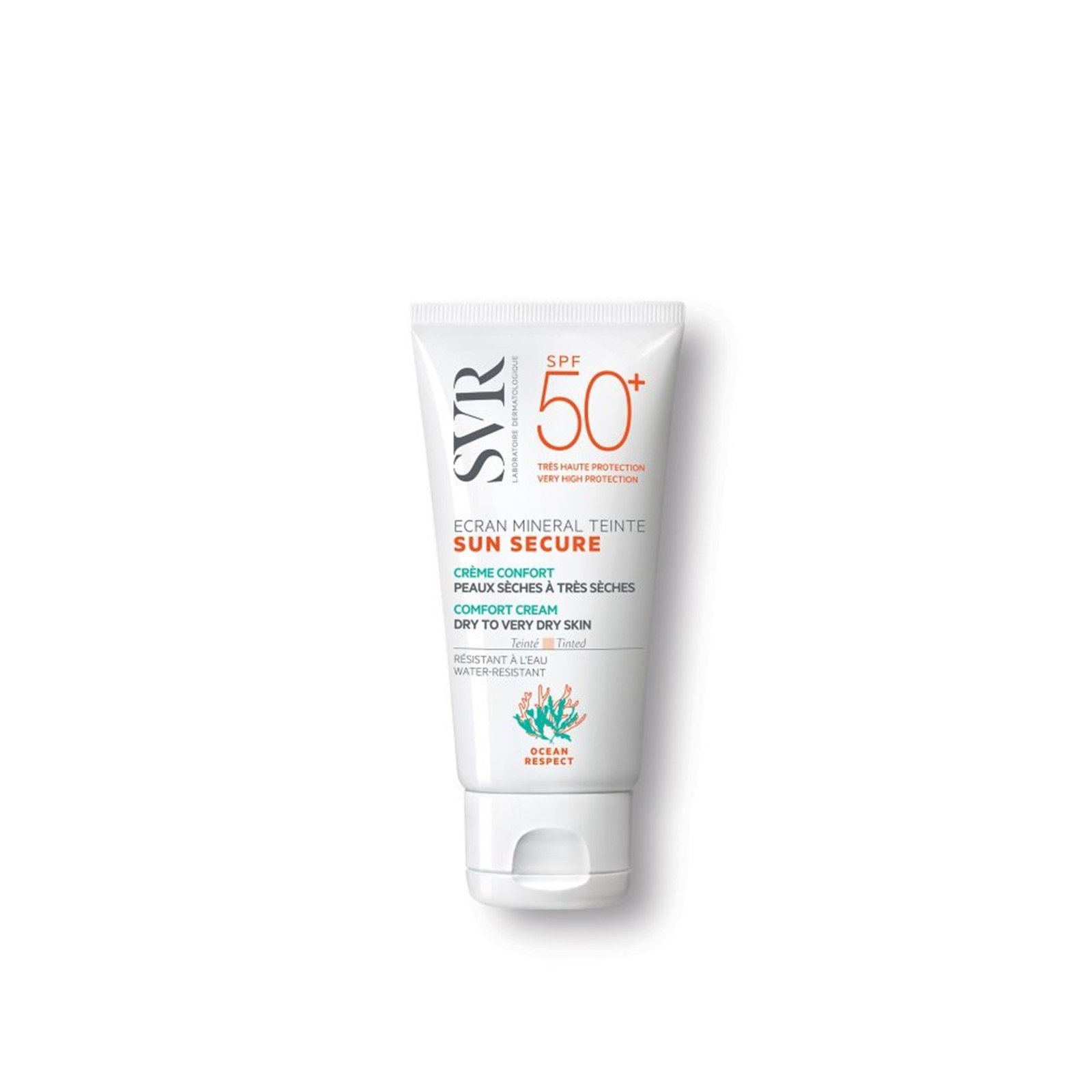 SVR Sun Secure Tinted Mineral Sunscreen Comfort Cream SPF50+ 50ml