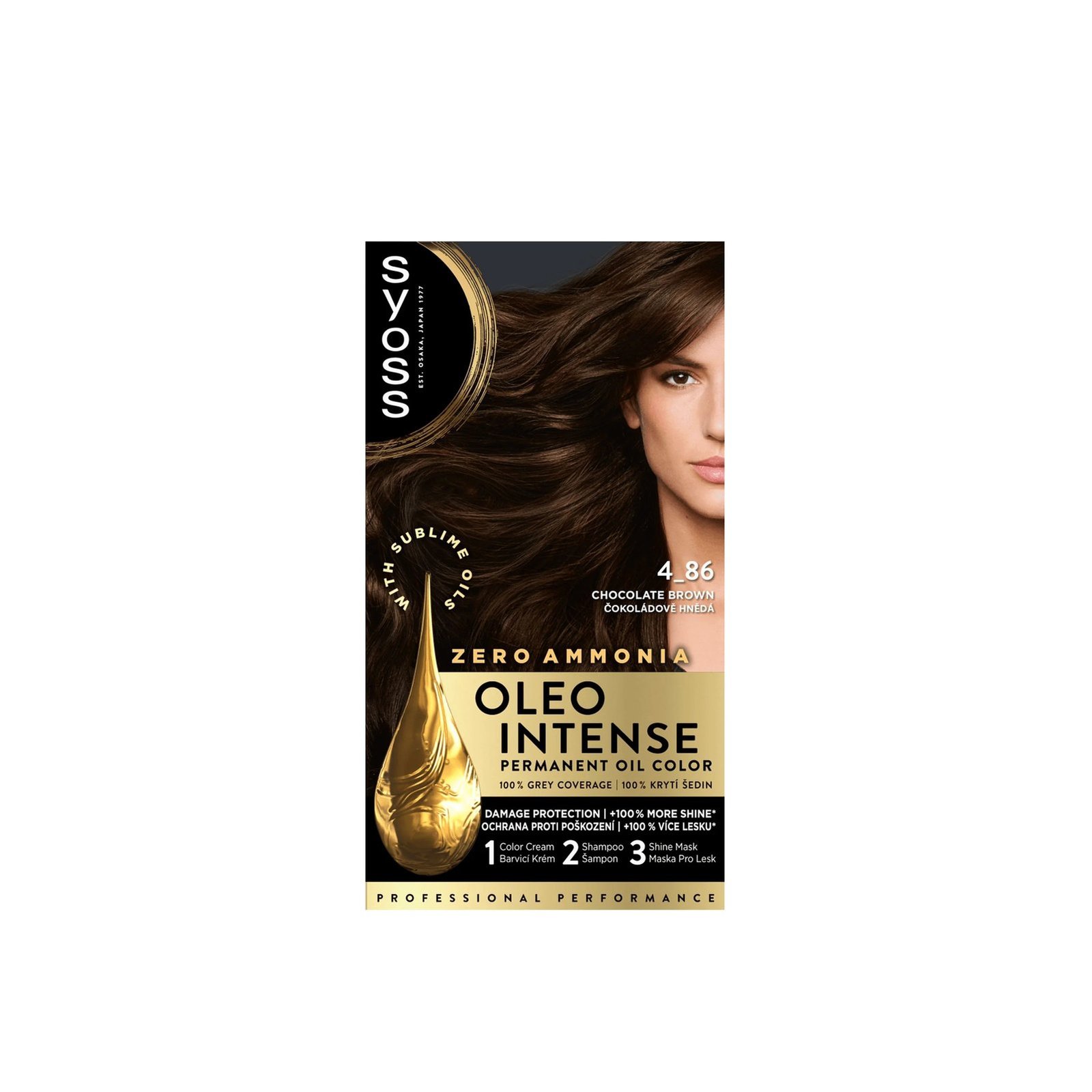 Syoss Oleo Intense Permanent Oil Color Permanent Hair Dye