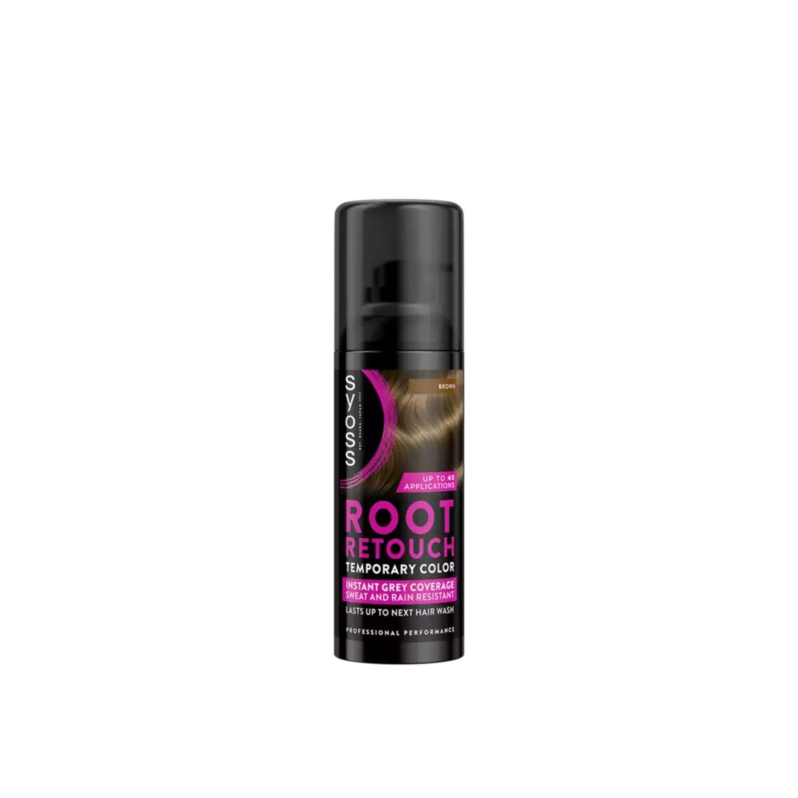 Syoss Root Retouch Temporäres Ansatzspray Braun 120ml