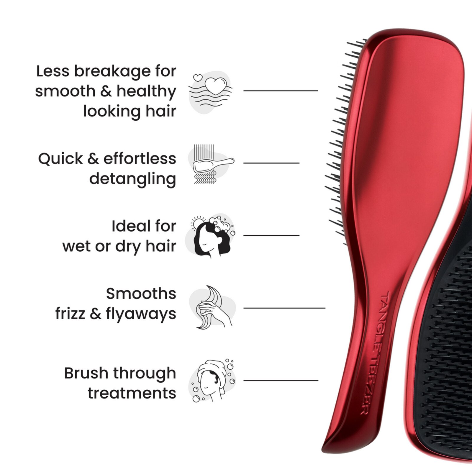Tangle Teezer Detangling Hairbrush Mini The Devil Wears Prada
