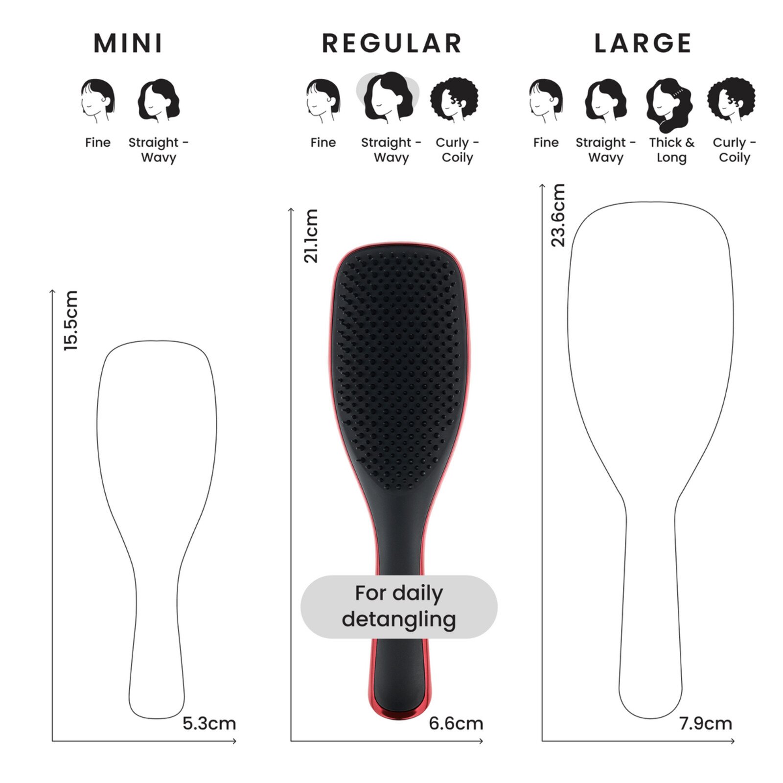 Tangle Teezer Detangling Hairbrush Mini The Devil Wears Prada