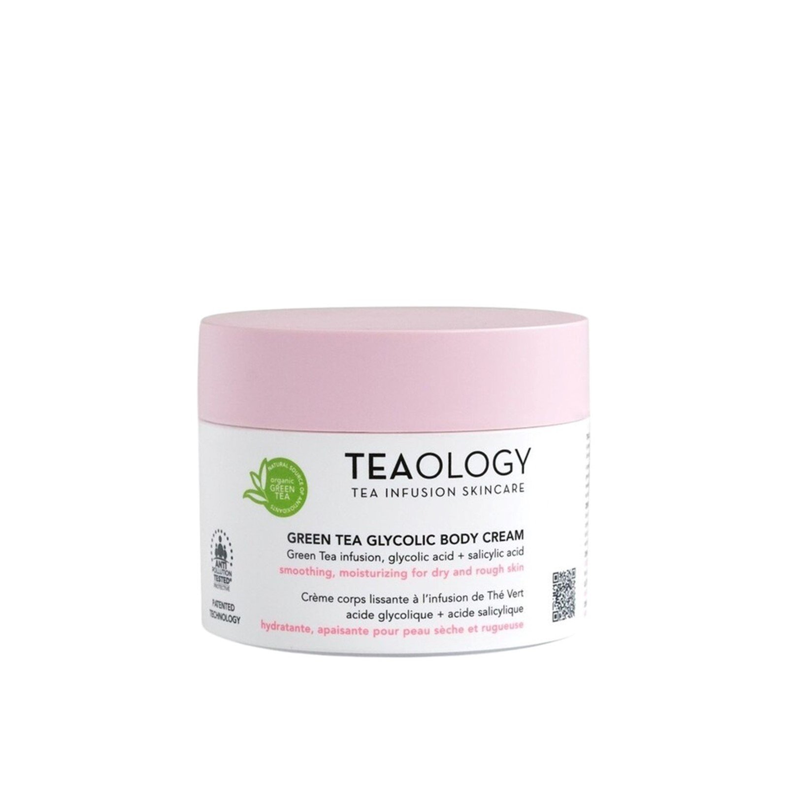 Teaology Green Tea Glycolic كريم للجسم 260ml