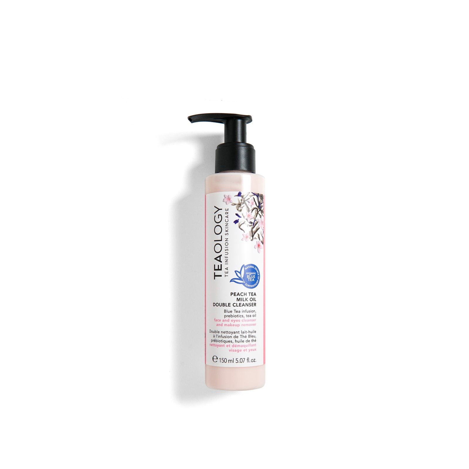Teaology Peach Tea حليب زيت Double منظف 150ml