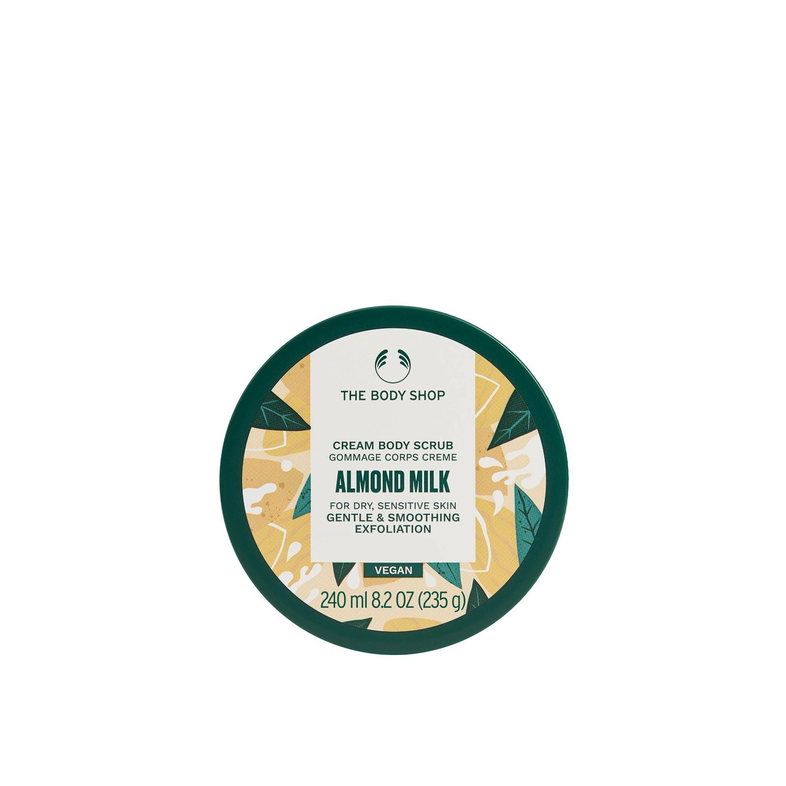 The Body Shop Crema Exfoliante Corporal Leche de Almendras 240ml