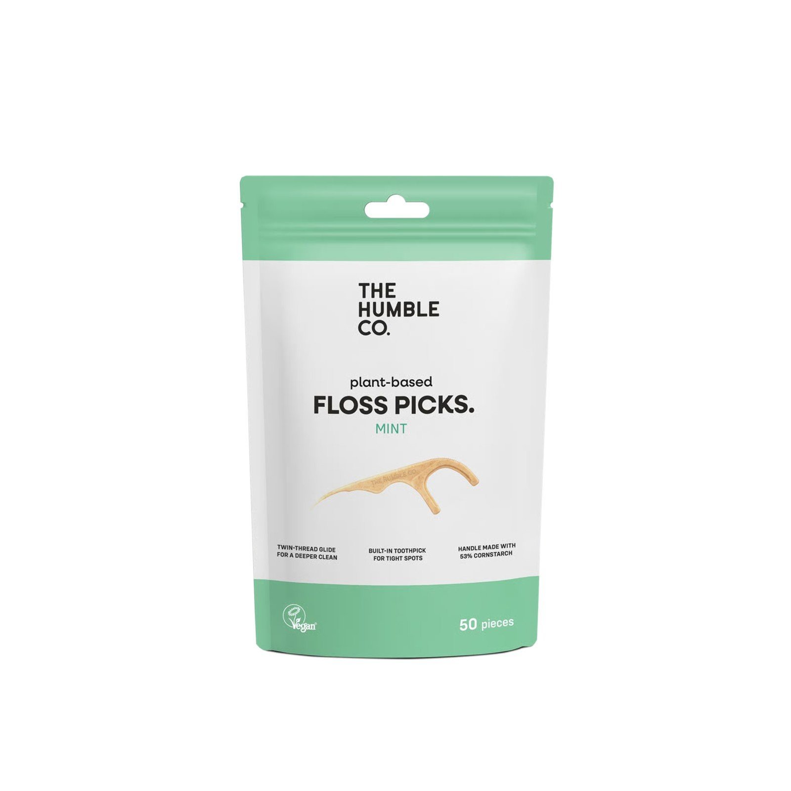 The Humble Co. Floss Picks 2-In-1