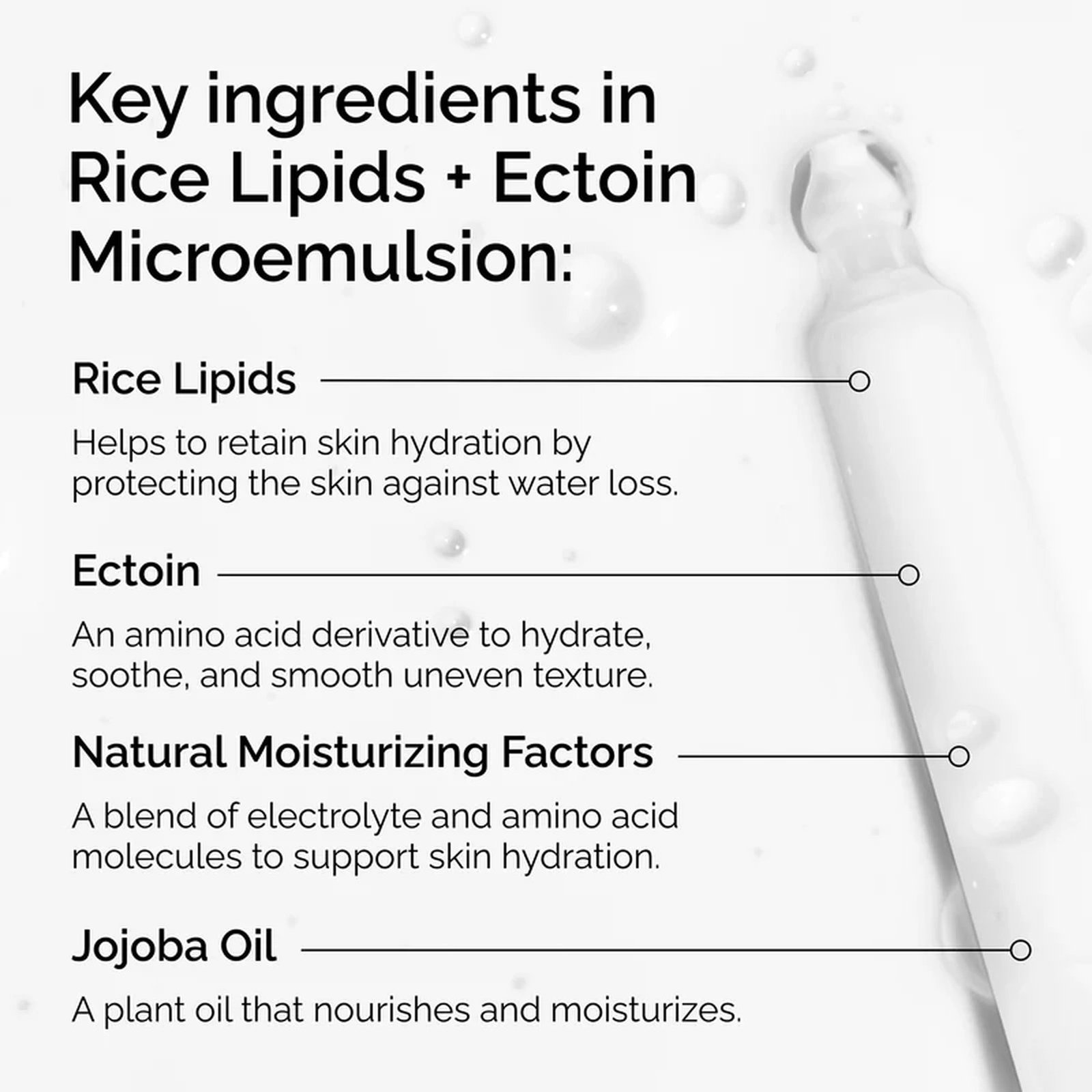 The Ordinary Rice Lipids + Ectoin Microemulsion Ultra-Lightweight Moisturizer 60ml