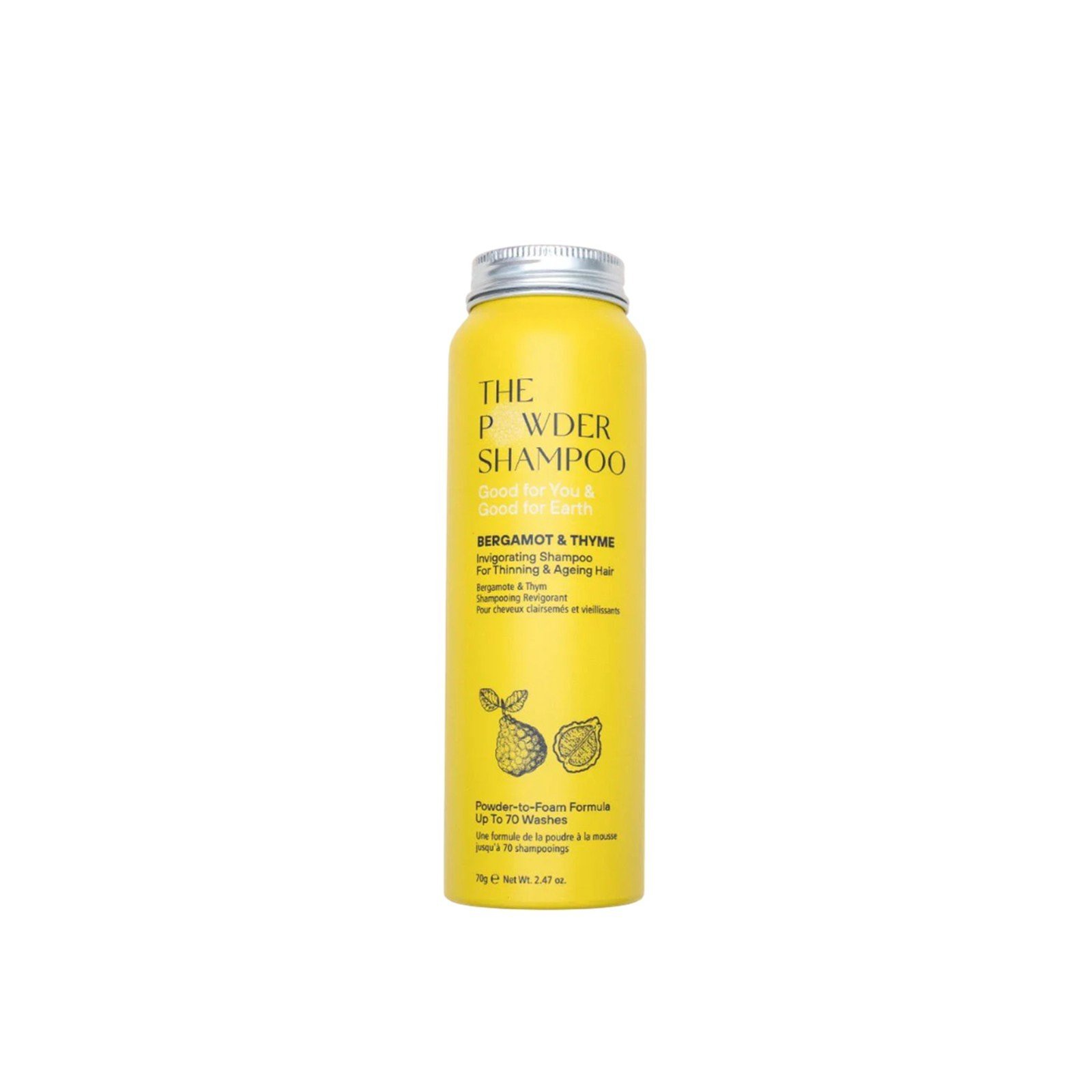 The Powder Shampoo Invigorating Shampoo Bergamot & Thyme
