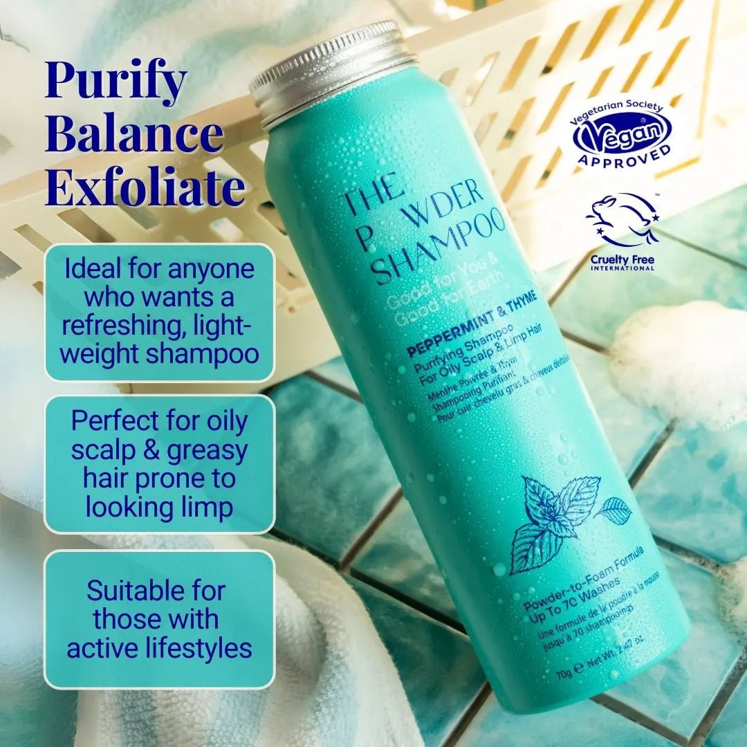 The Powder Shampoo Purifying Shampoo Peppermint & Thyme 20g
