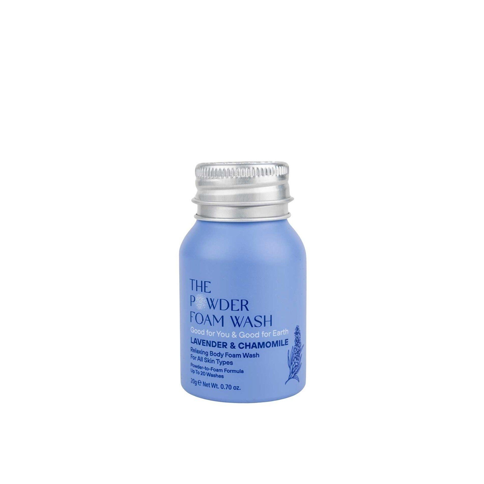 The Powder Shampoo Relaxing Body Foam Wash Lavender & Chamomile
