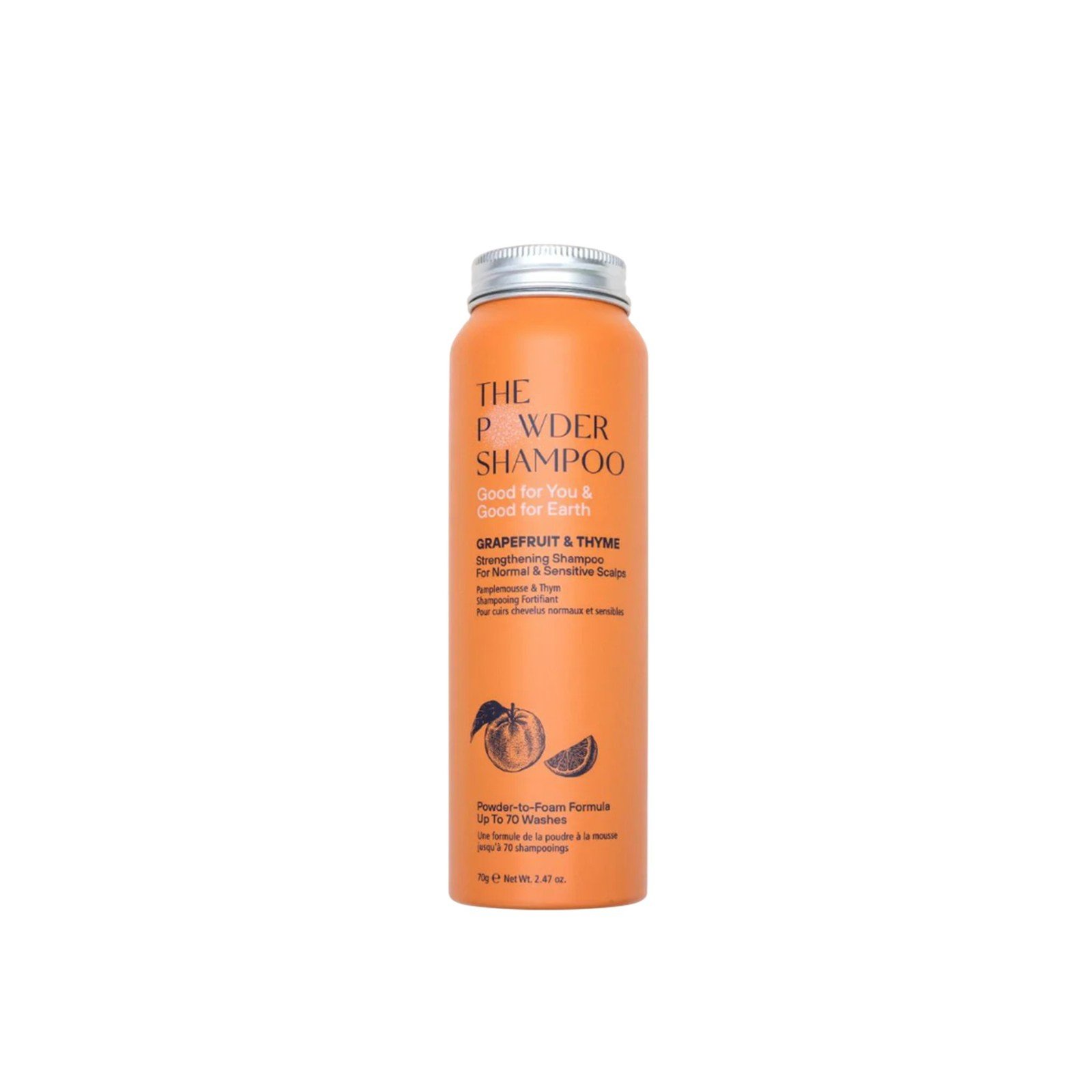 The Powder Shampoo Strengthening Shampoo Grapefruit & Thyme