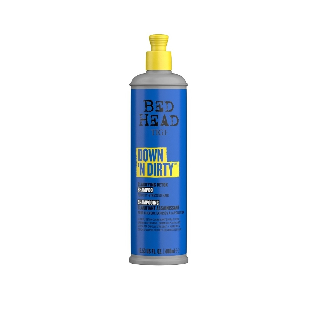 TIGI Bed Head Down 'N Dirty منقي Detox شامبو 400ml