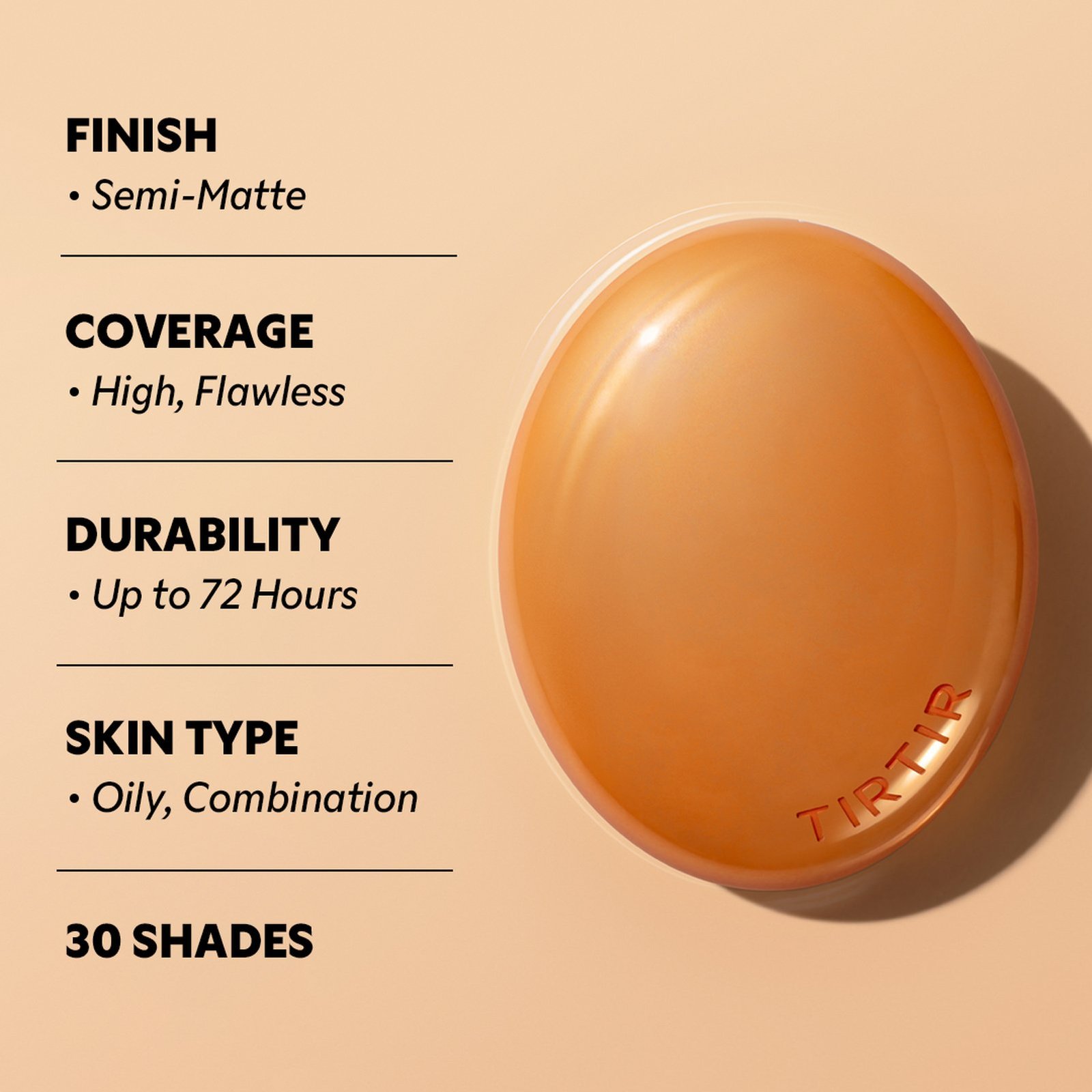 TIRTIR Mask Fit AI Filter Cushion 21N Ivory 18g