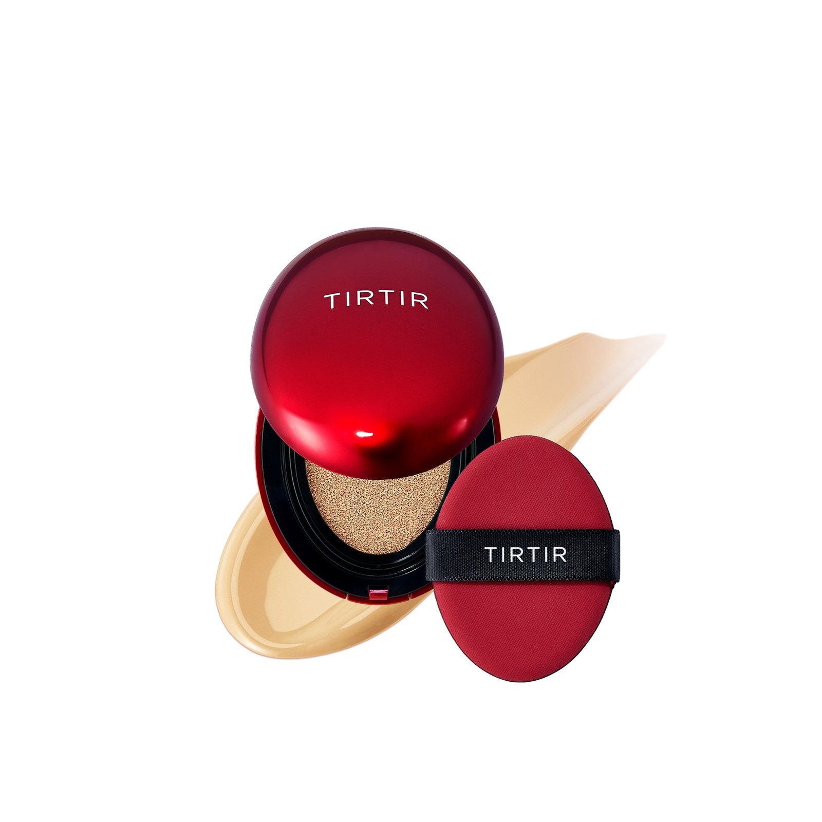 TIRTIR Mask Fit Red Cushion Foundation Mini 22W Sheer Beige 4.5g (0.15oz)