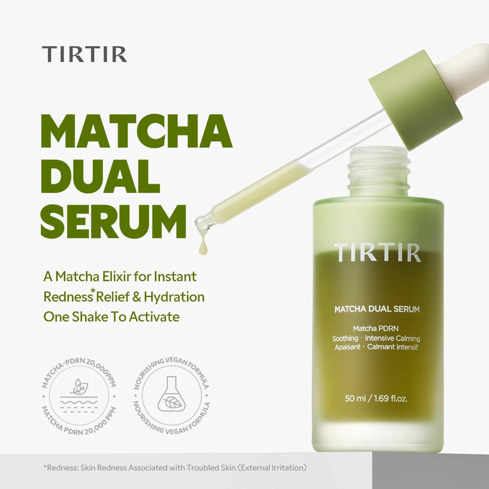 TIRTIR Matcha Dual Serum 50 ml