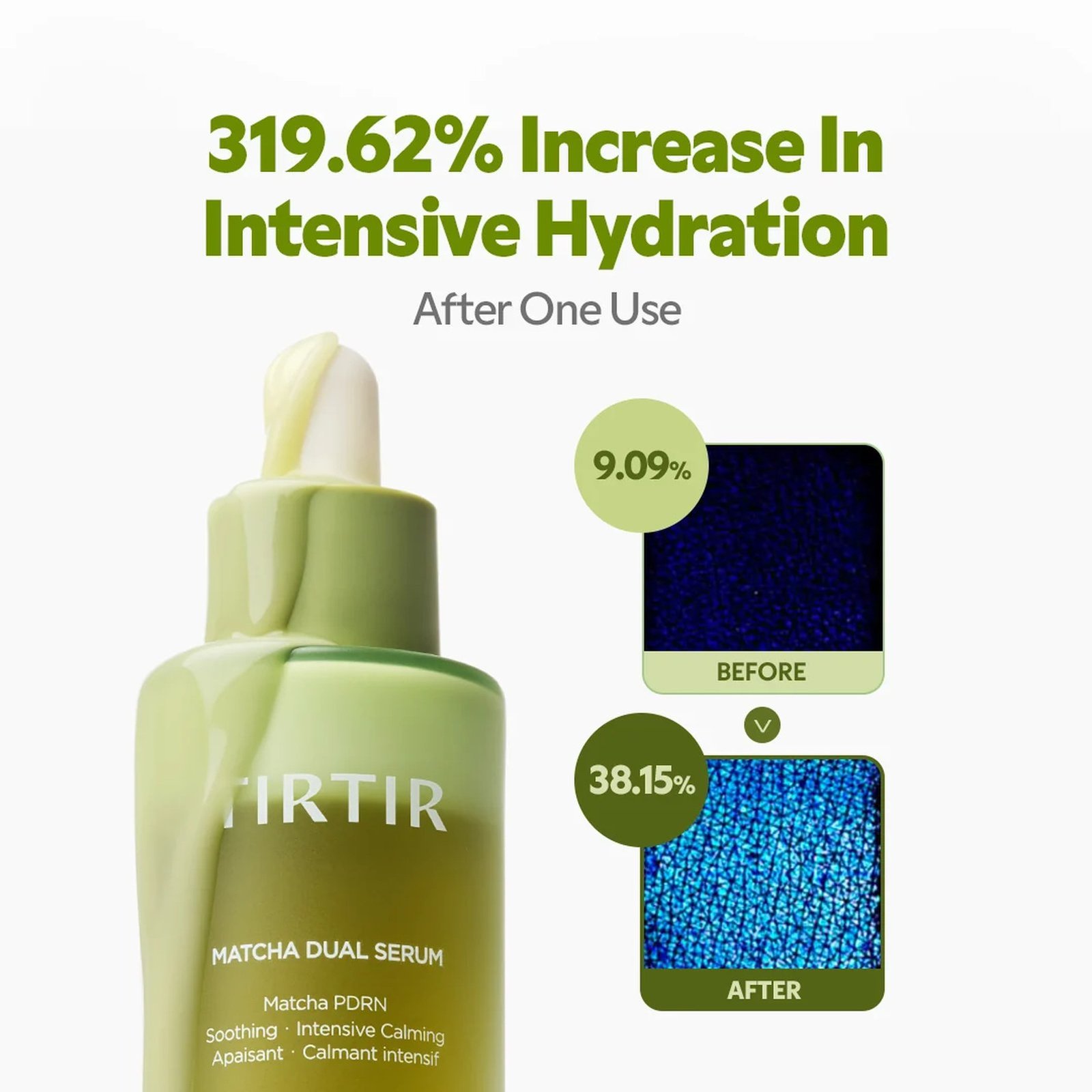 TIRTIR Matcha Dual Serum 50 ml