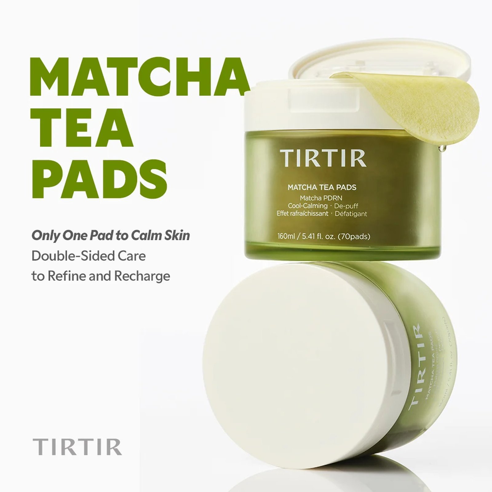 TIRTIR Matcha Tea Pads x70