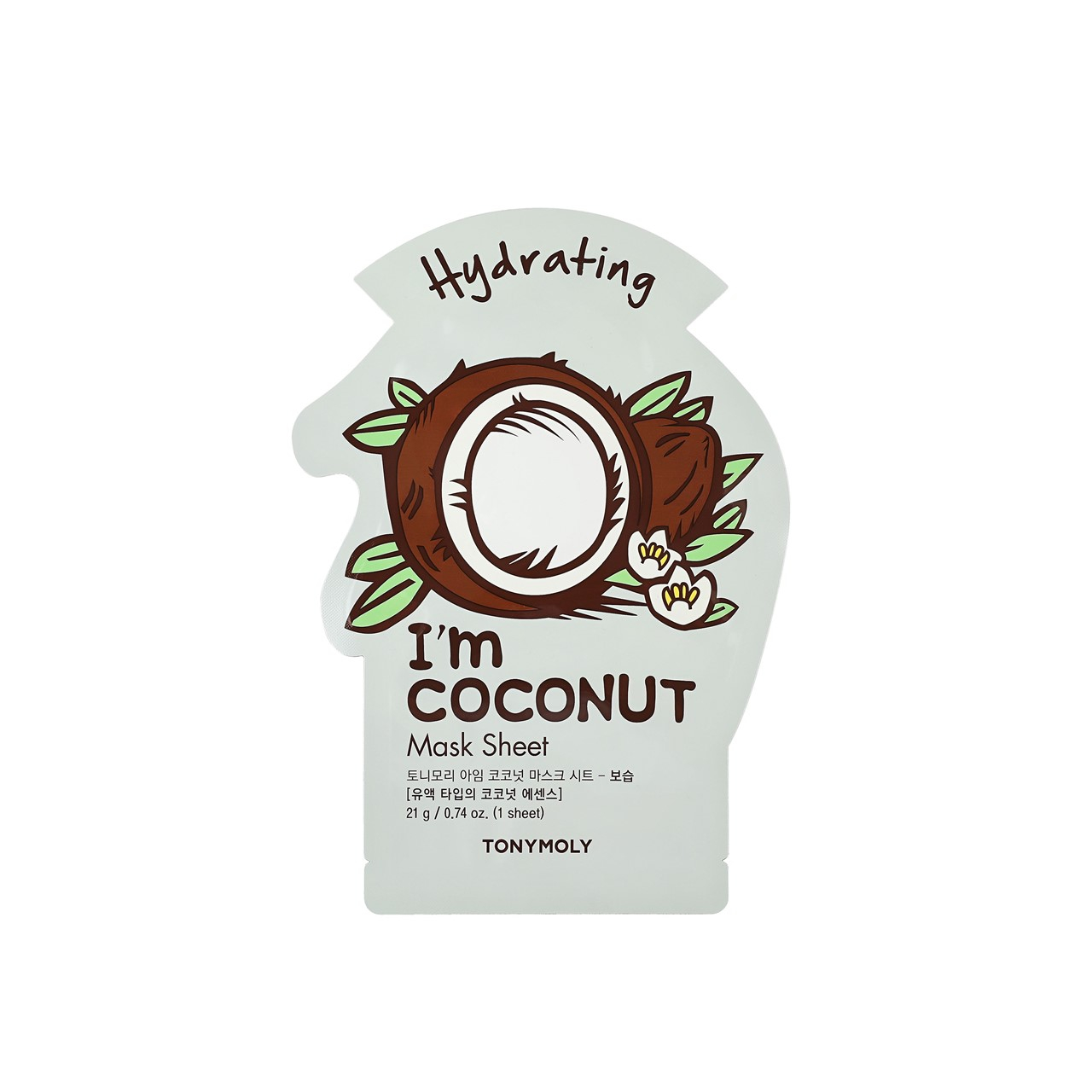 TONYMOLY I'm Coconut Máscara em Folha Hidratante 21g