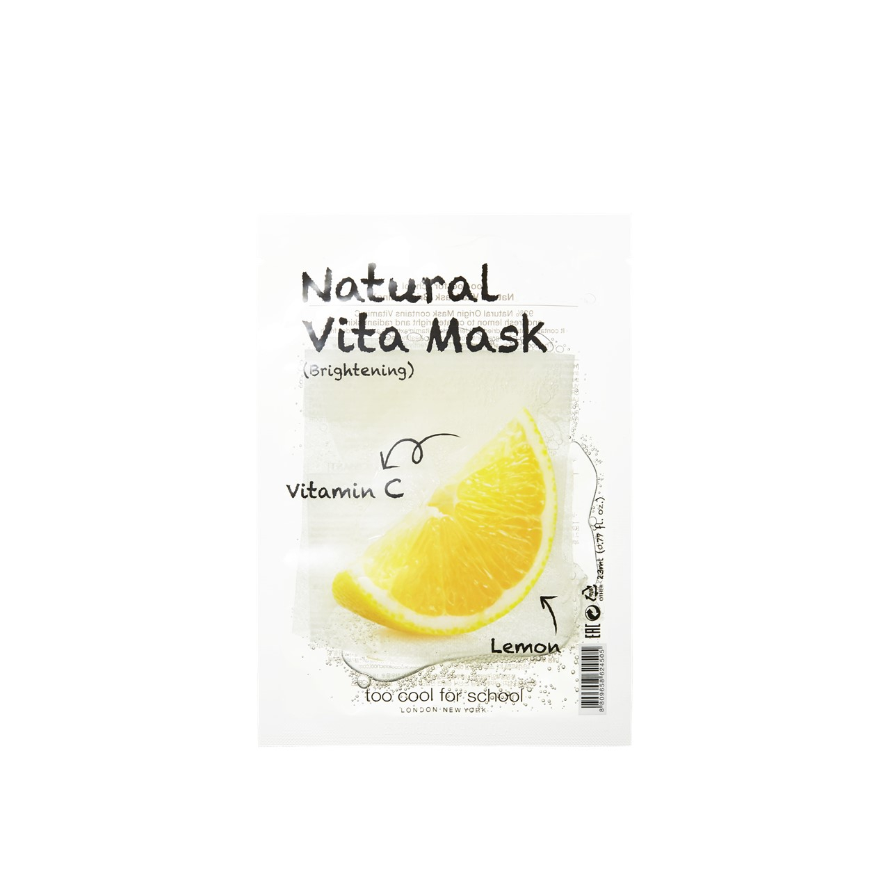 Too Cool For School Natural Vita Brightening Mask 23ml