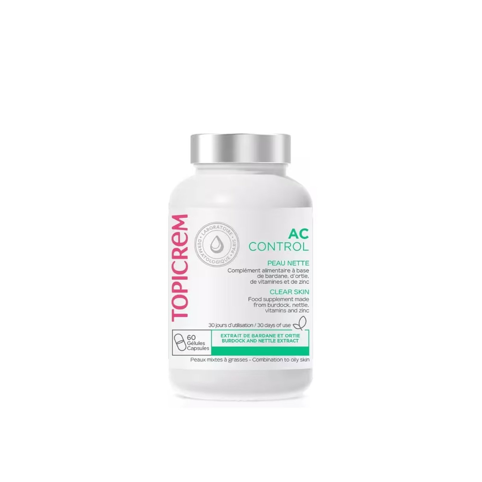 Topicrem AC Control Clear Skin Capsules x60