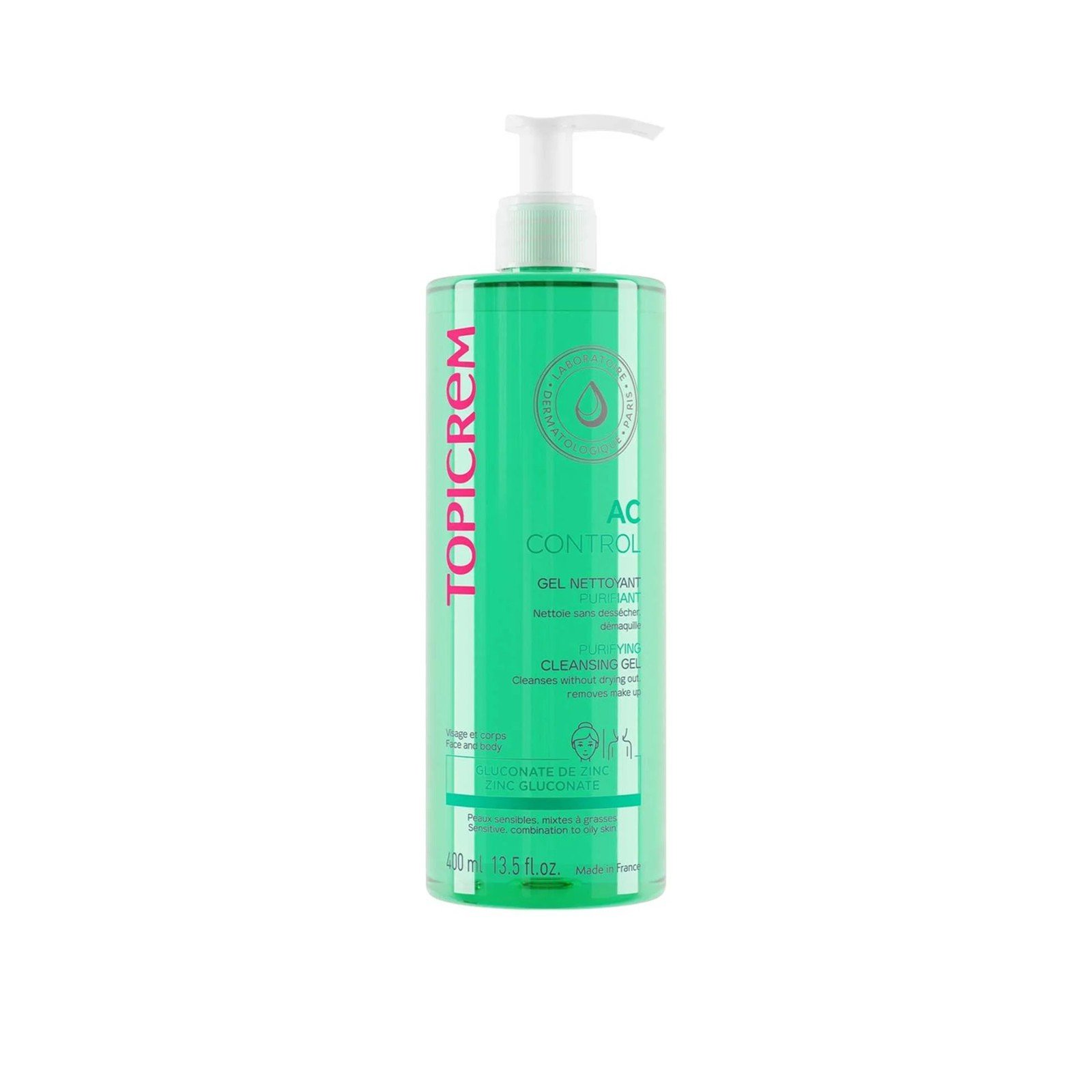 Topicrem AC Control Rensegel 400ml