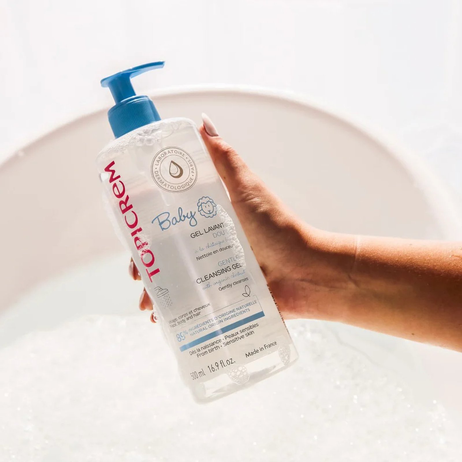 Topicrem Baby Gentle Cleansing Gel 500ml (16.9floz)