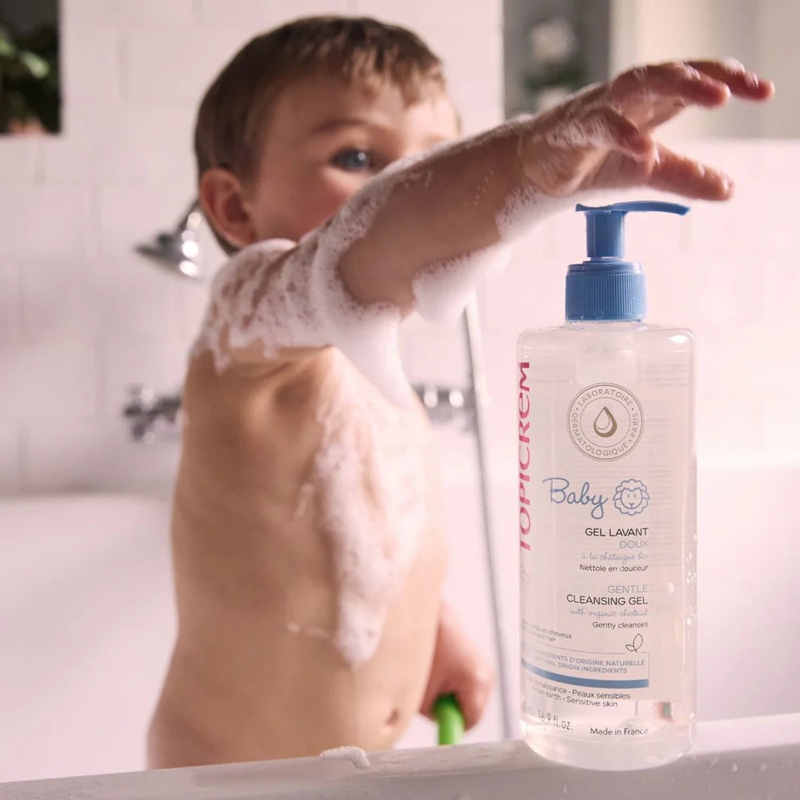Topicrem Baby Gentle Cleansing Gel 500ml (16.9floz)