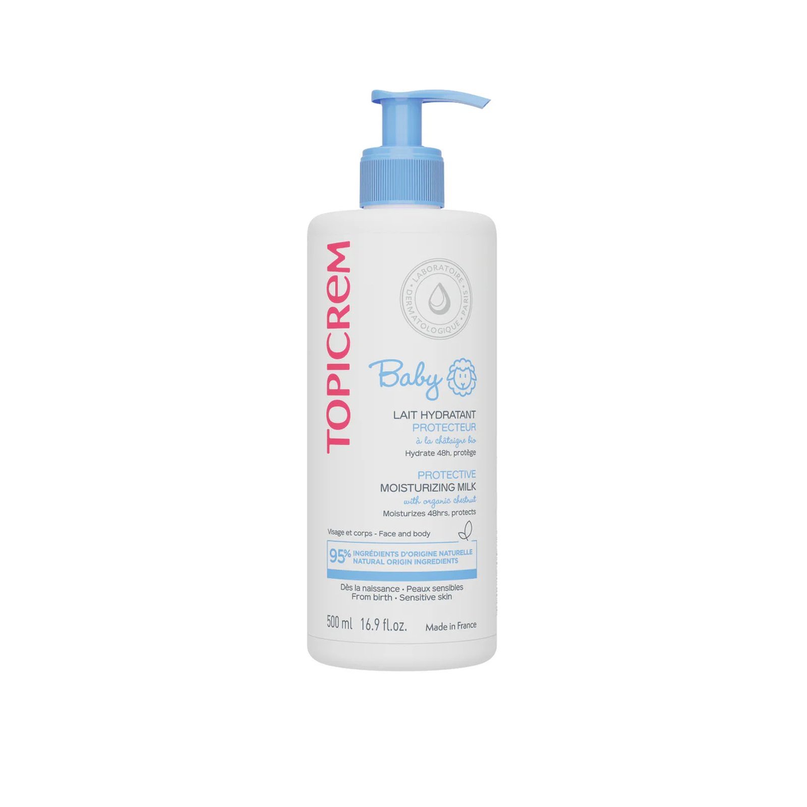 Topicrem Baby Protective Moisturizing Milk 500ml