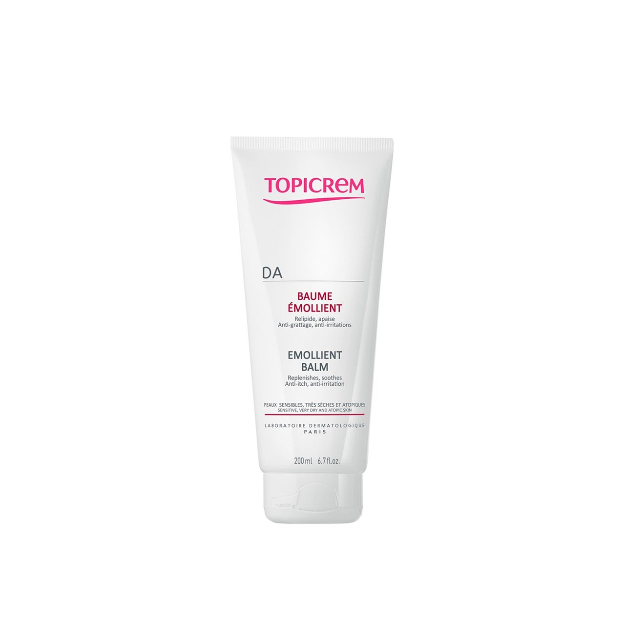 Topicrem DA Emollient Balm 200ml (6.76fl oz)