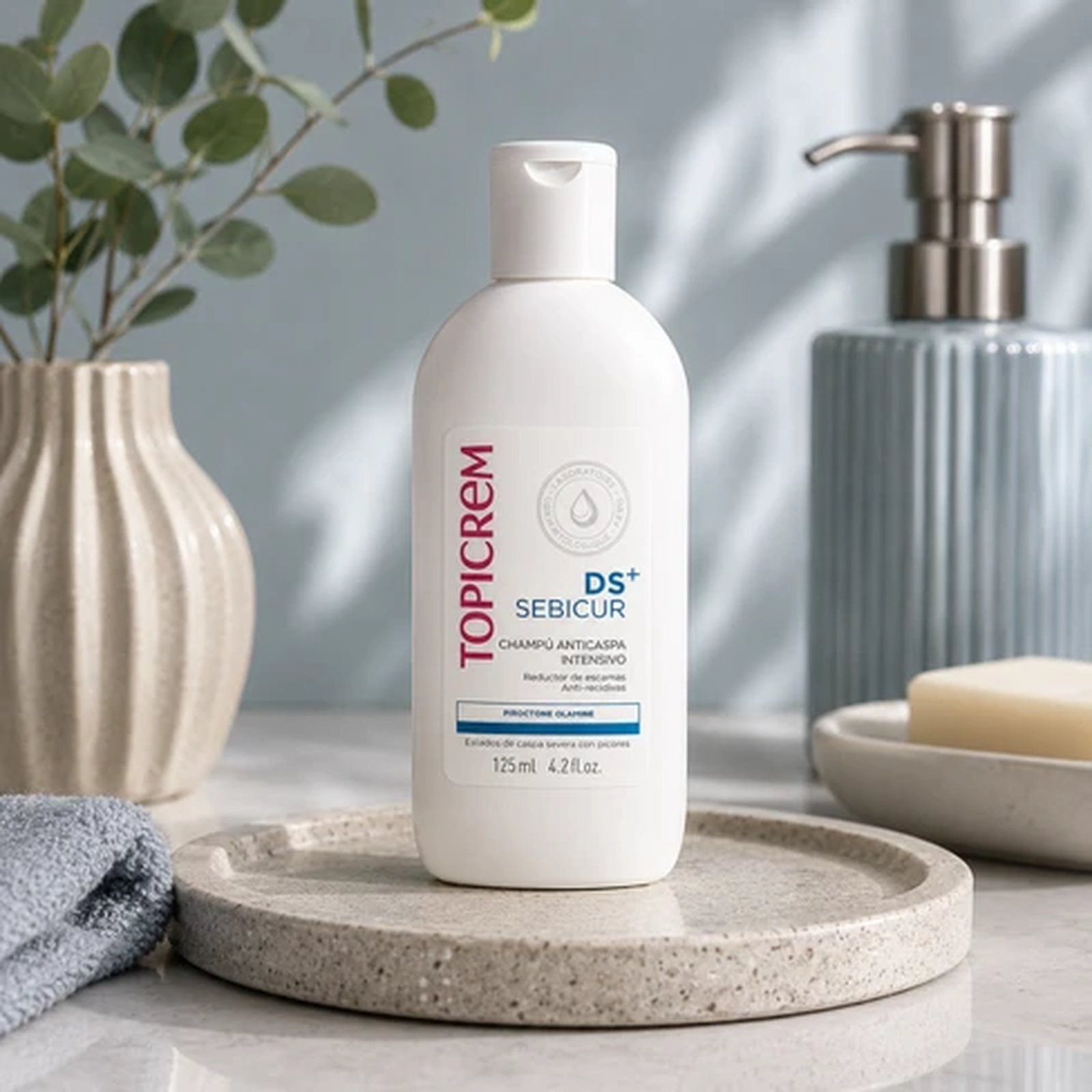 Topicrem DS+ Sebicur Intensive Anti-Dandruff Shampoo 125ml