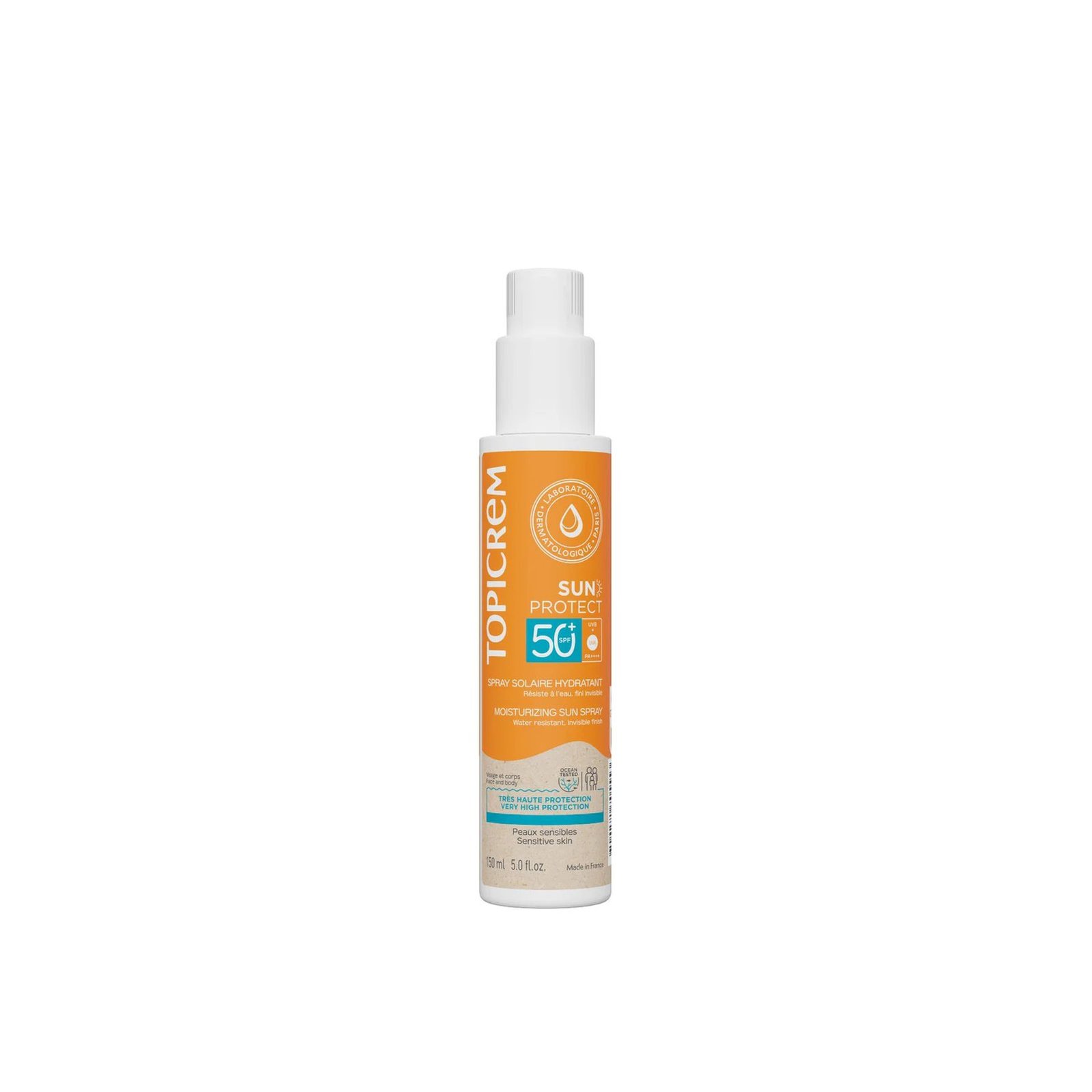 Topicrem Sun Protect Moisturizing Sun Spray SPF50+ 150ml (5.0floz)