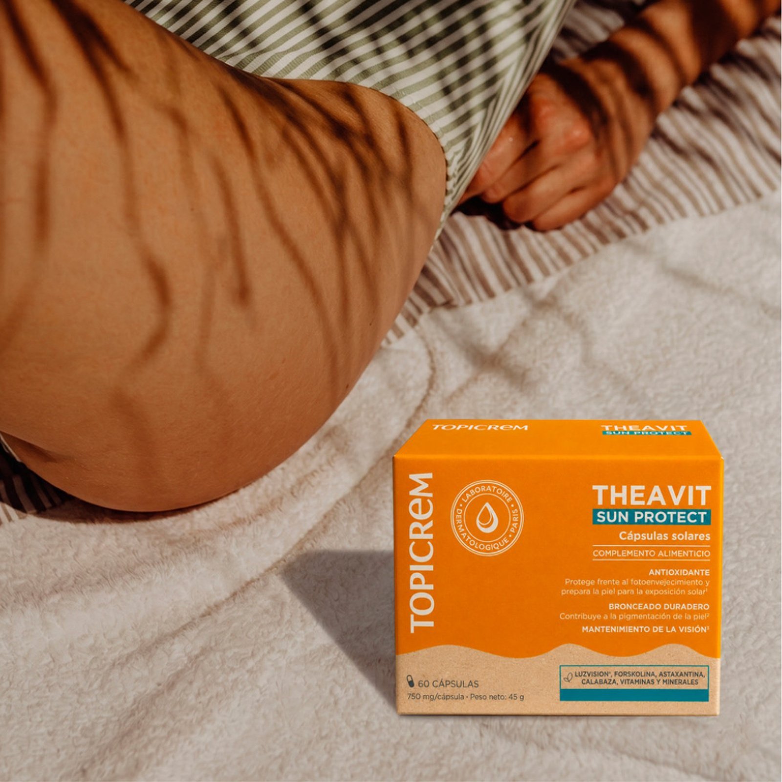 Topicrem Theavit Sun Protect Sun Capsules x60
