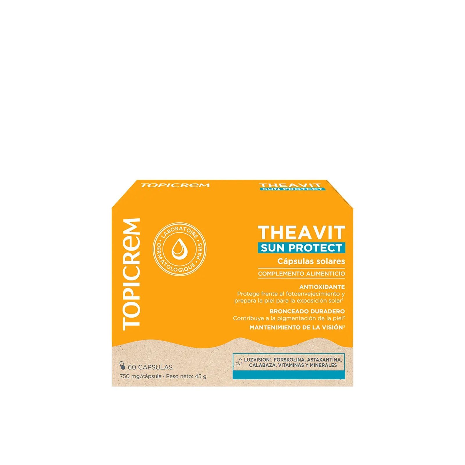 Topicrem Theavit Sun Protect Sun Capsules x60