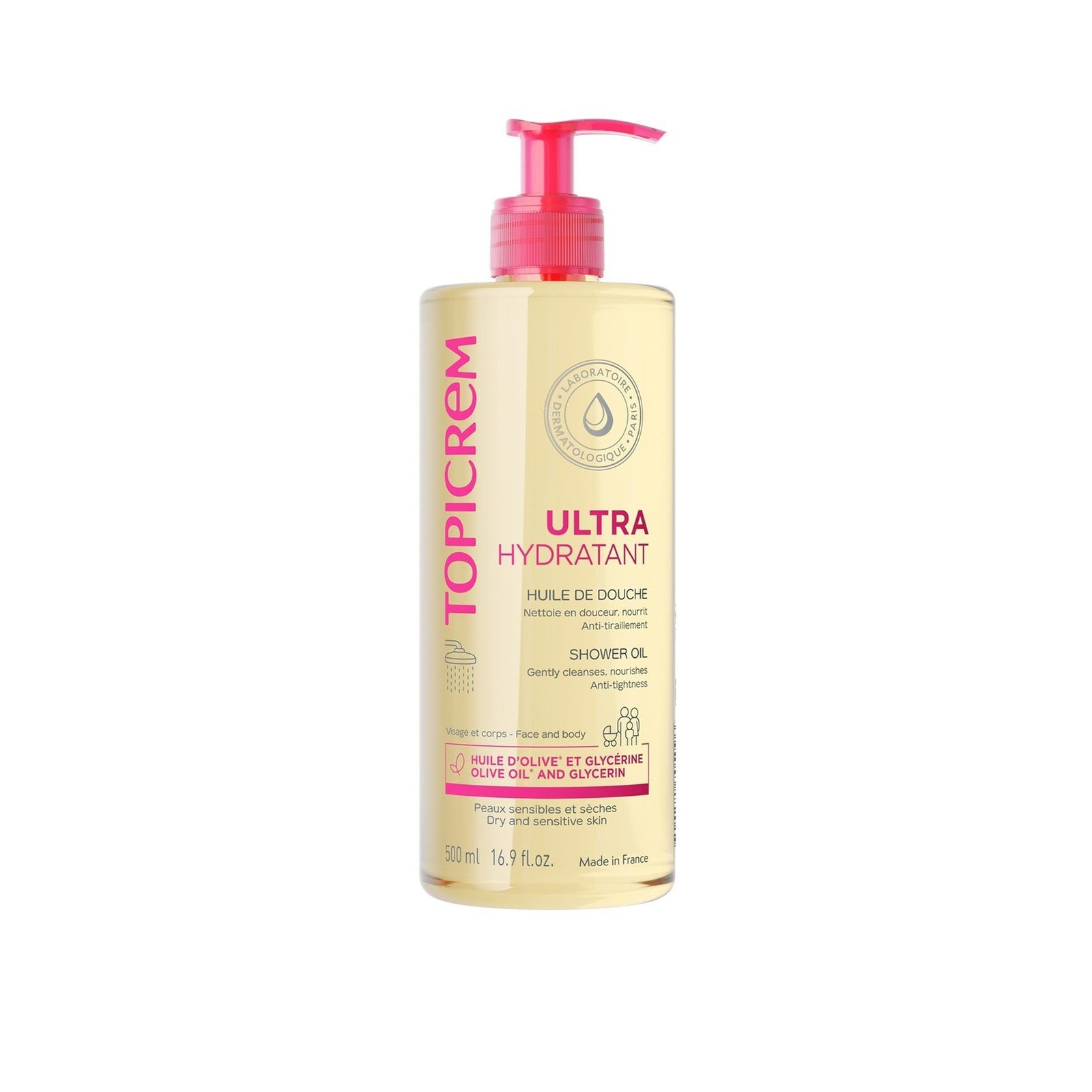 Topicrem Ultra-Moisturizing زيت الاستحمام