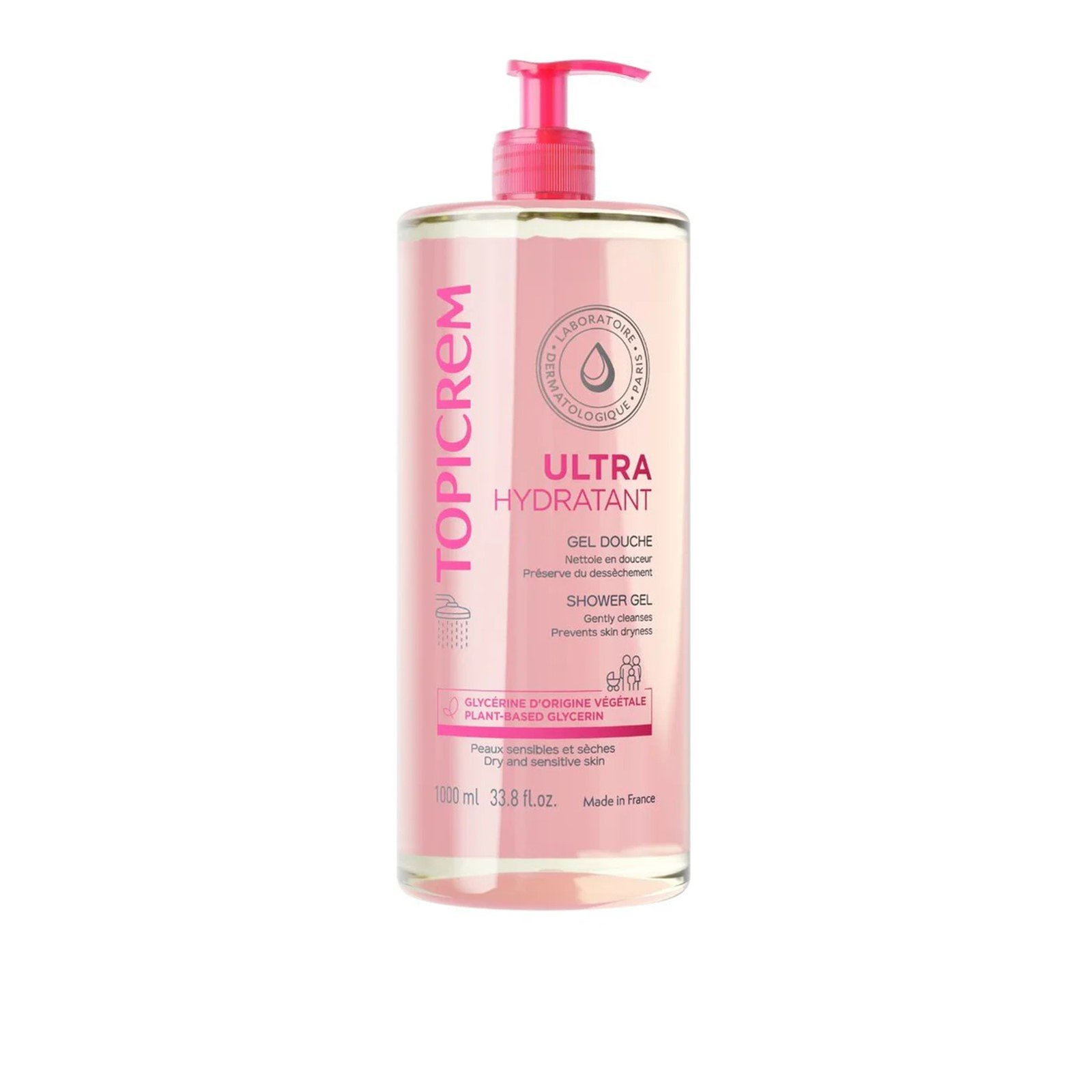 Topicrem Ultra-Moisturizing Shower Gel 1L