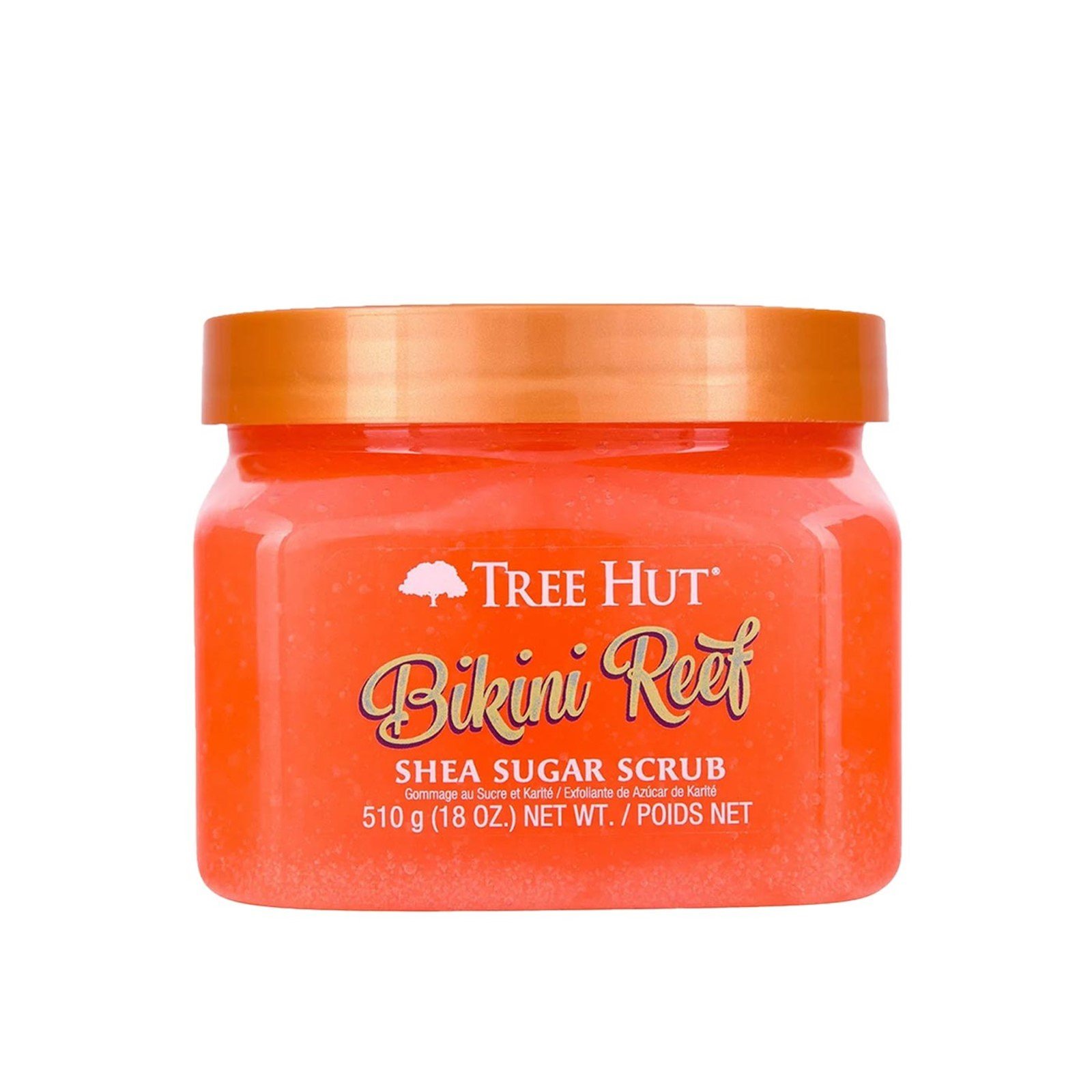 Tree Hut مقشر السكر بزبدة الشيا بعطر Bikini Reef 510g