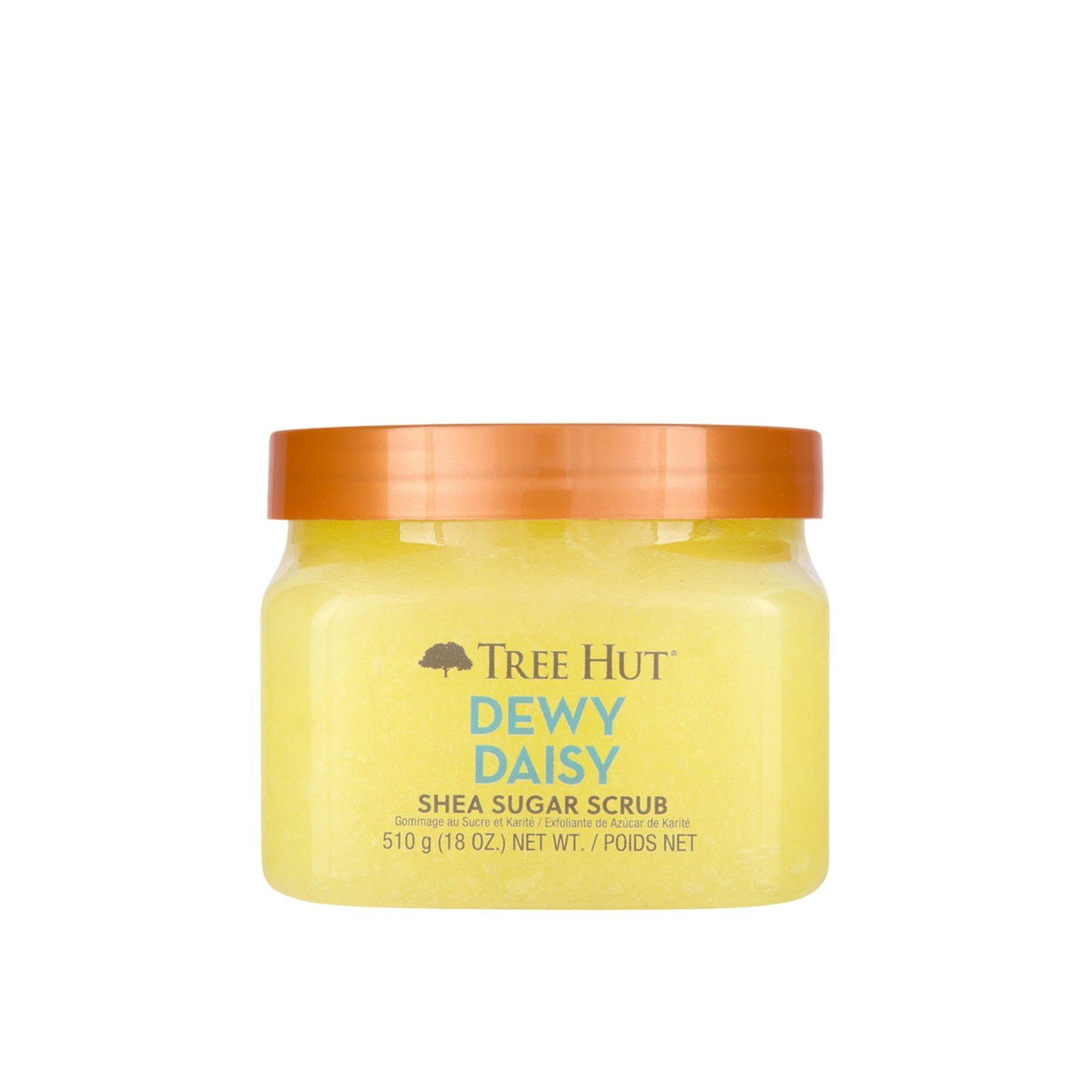 Tree Hut مقشر السكر بزبدة الشيا Dewy Daisy 510g