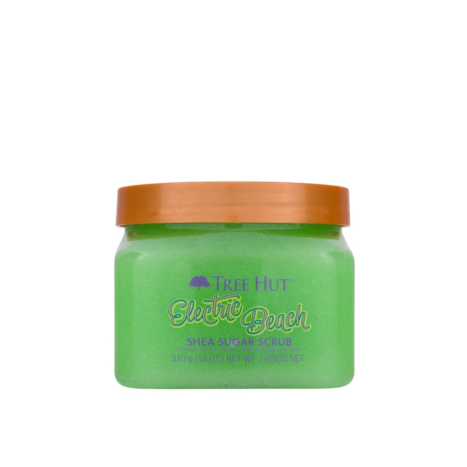 Tree Hut مقشر السكر بزبدة الشيا Electric Beach 510g