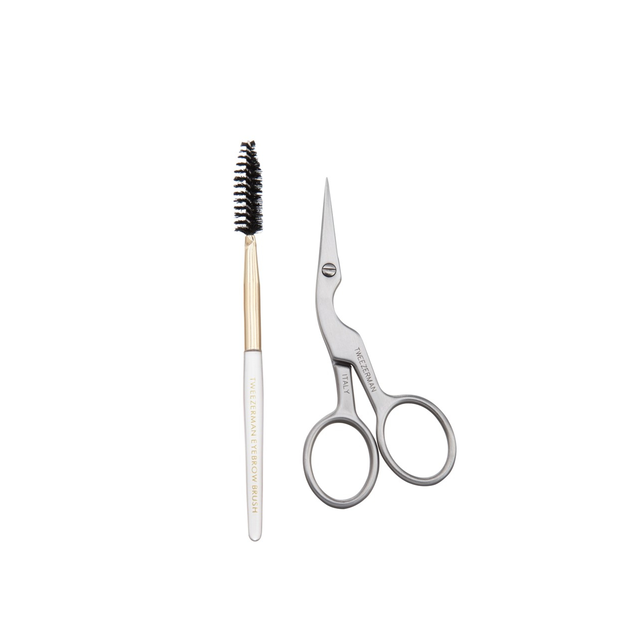 Tweezerman Brow Shaping Scissors & Brush