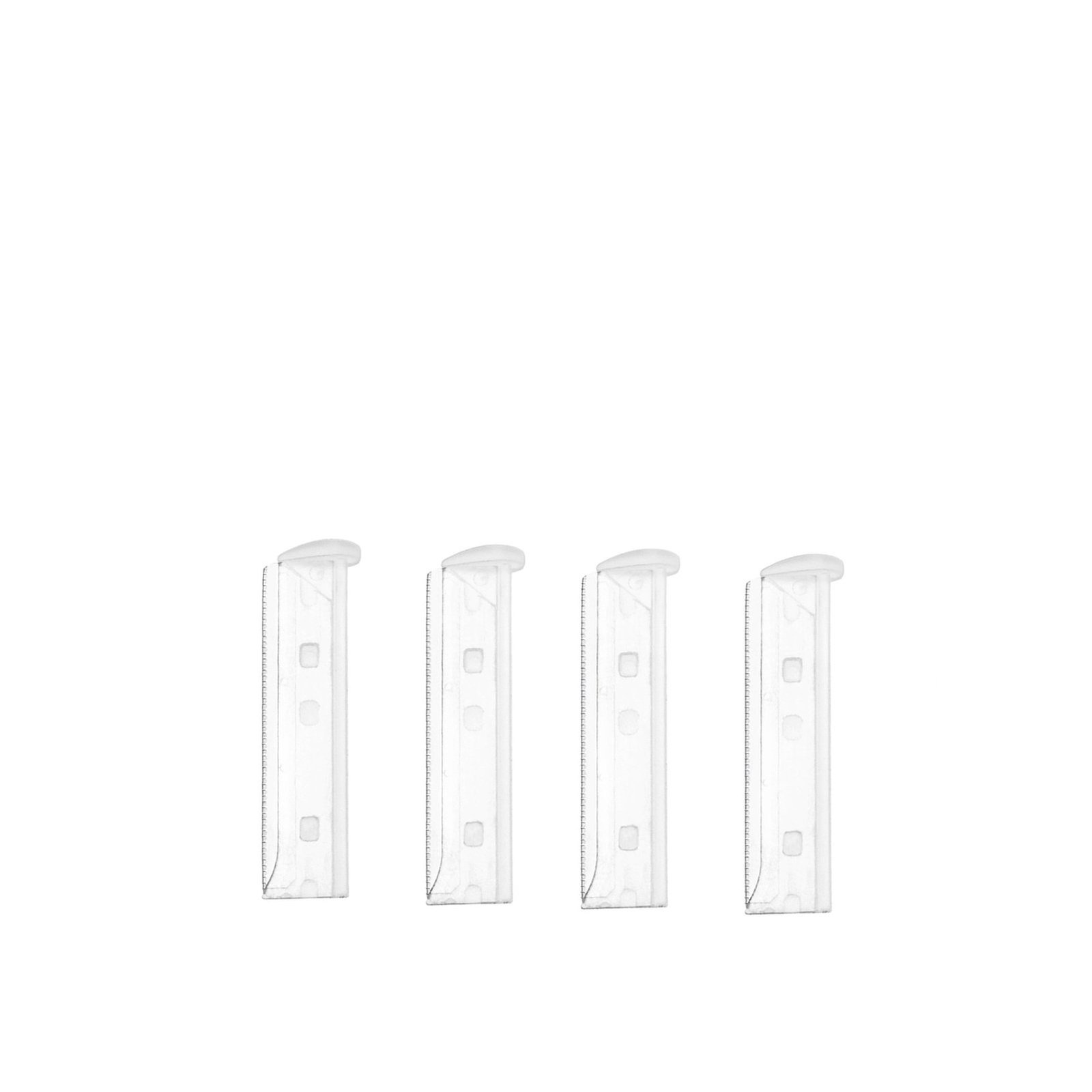 Tweezerman Facial Razor Replacement Blades x4