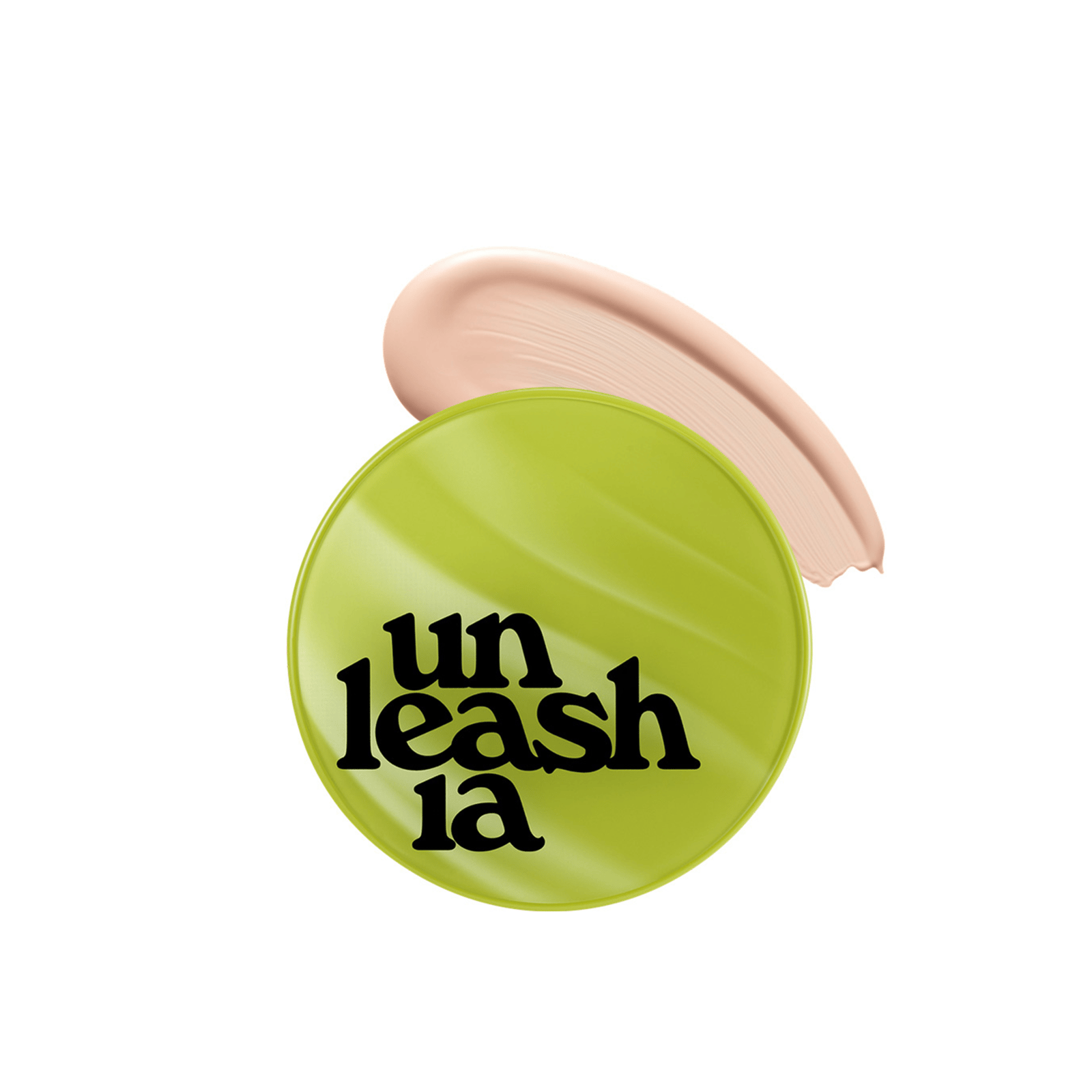 Unleashia Satin Wear كوشن فاونديشن أخضر صحي SPF30 27W Peachtan 15g