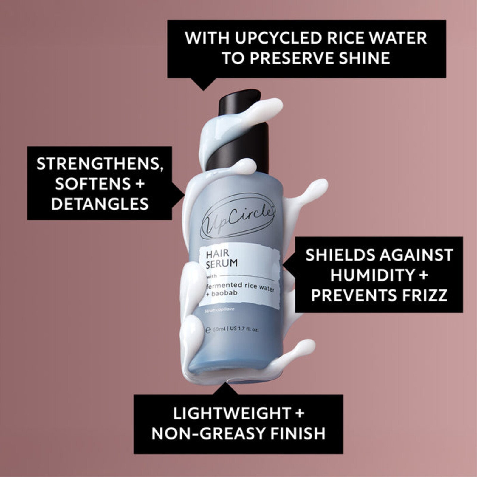UpCircle سيروم طبيعي للشعر 50ml