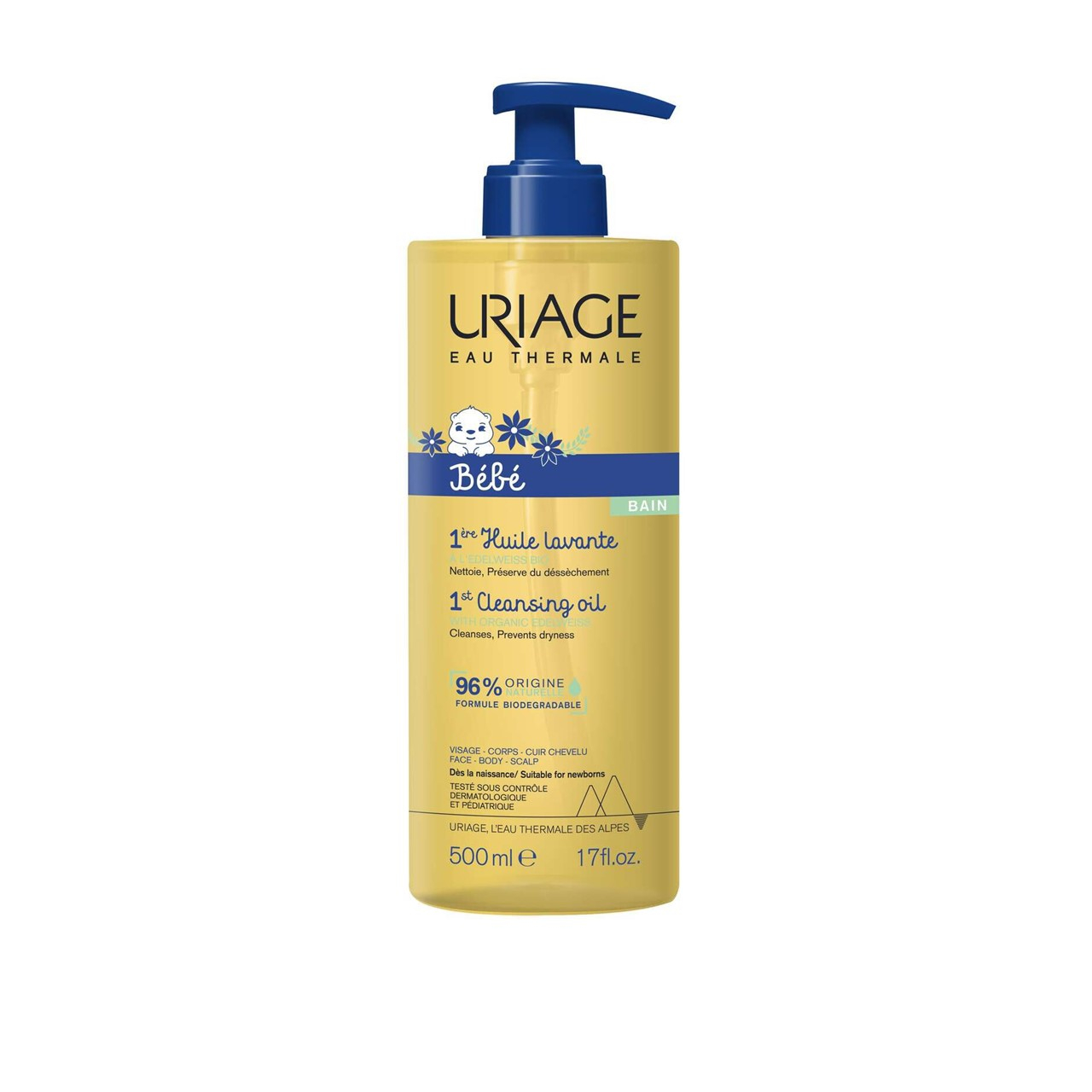 Uriage Baby 1st Cleansing Oil 500ml