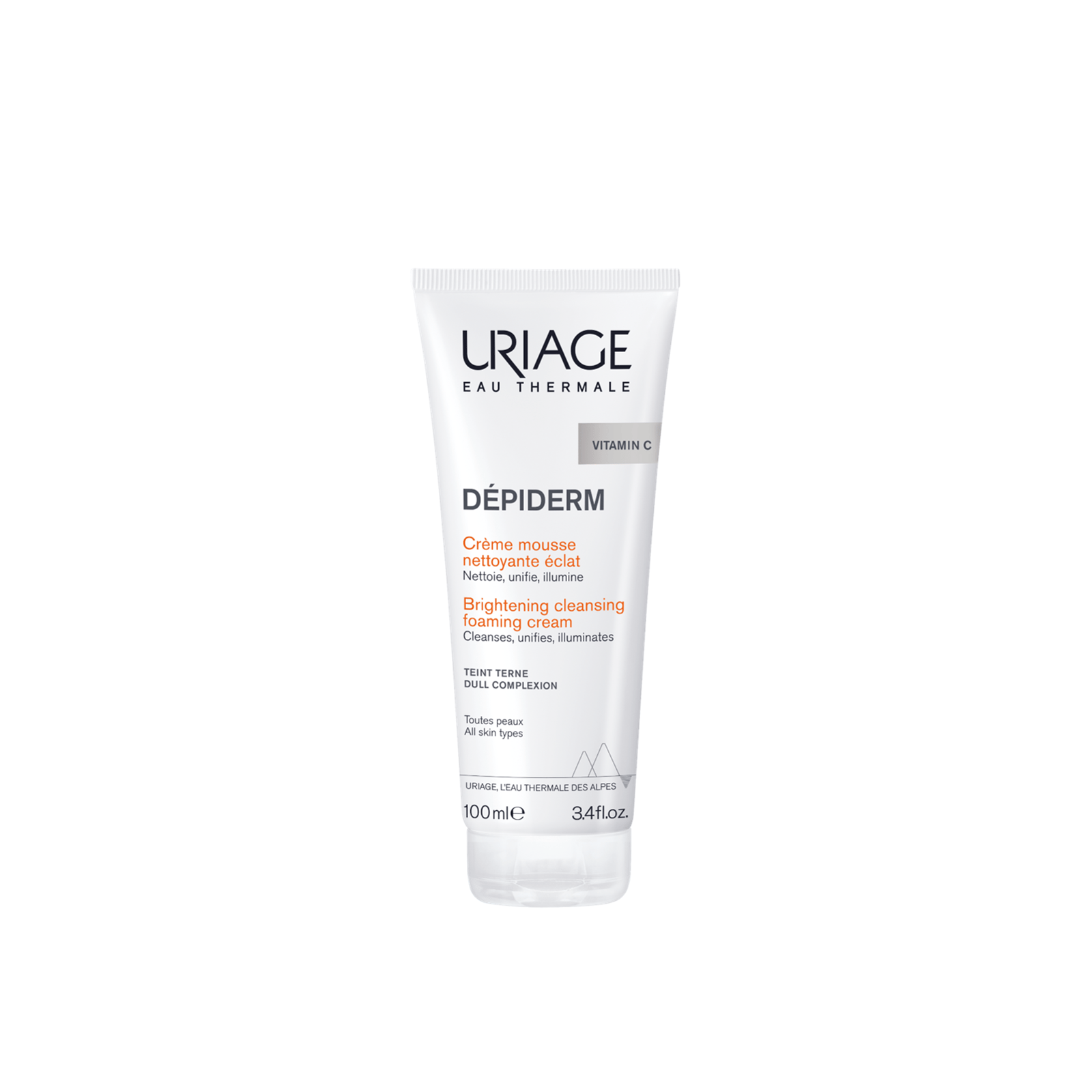 Uriage Dépiderm Crema Limpiadora Espumosa Iluminadora 100ml (3.4 fl oz)
