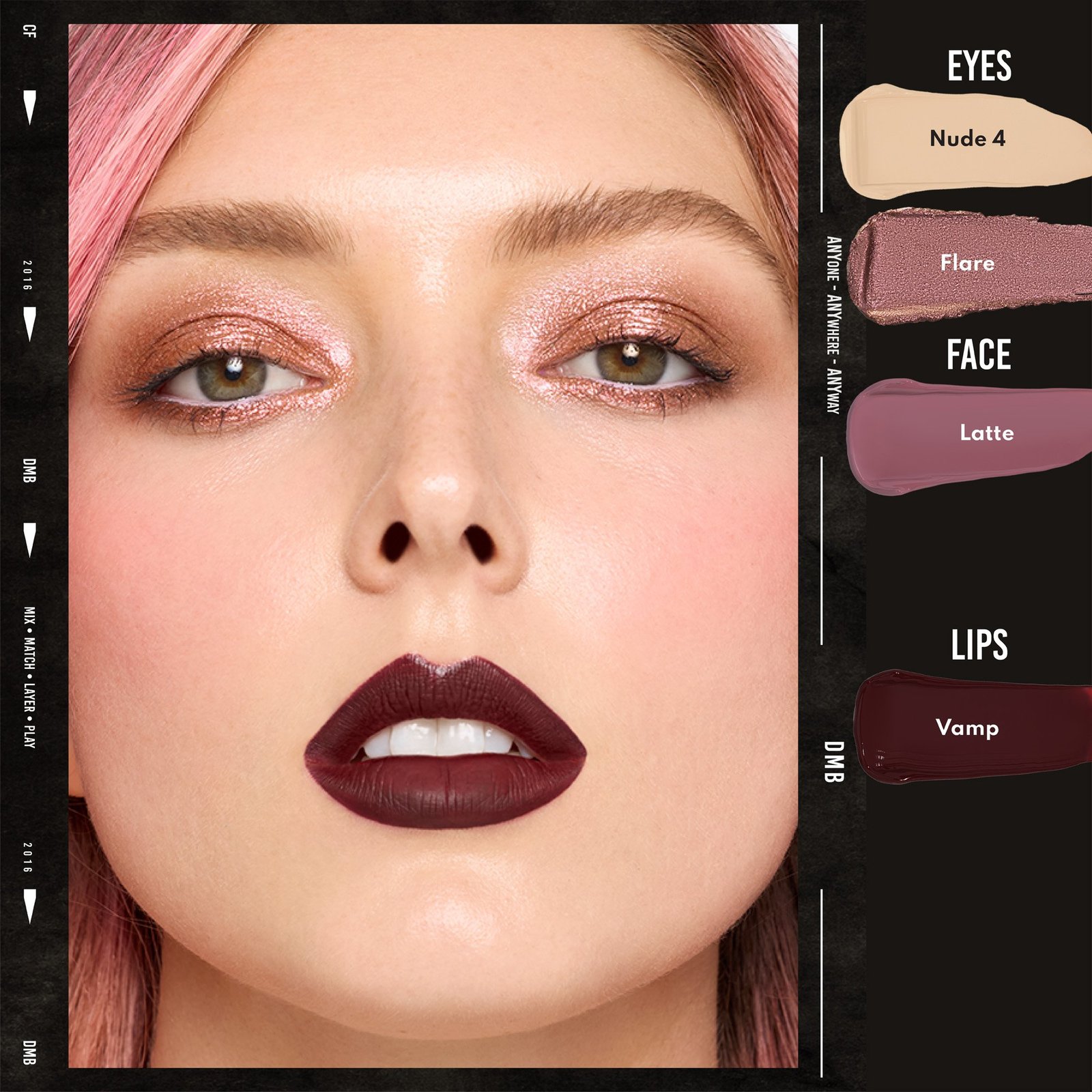 Danessa Myricks Beauty Colorfix Mattes Водостійкий Матовий Рідкий Пігмент VAMP 10 мл