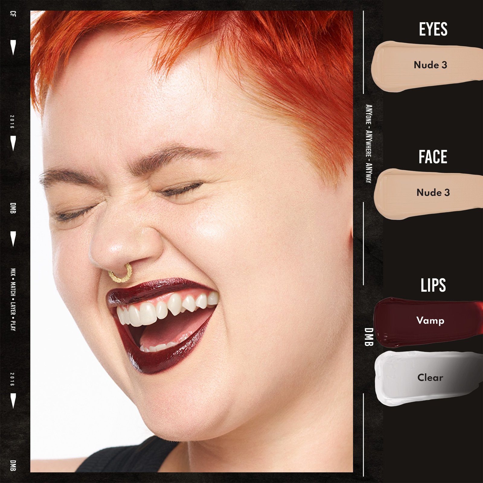 Danessa Myricks Beauty Colorfix Mattes Водостійкий Матовий Рідкий Пігмент VAMP 10 мл