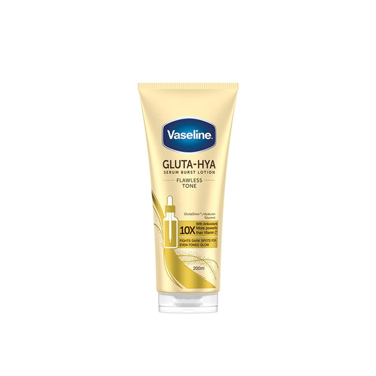 Vaseline Gluta-Hya Flawless Tone Serum Burst Lotion 200ml