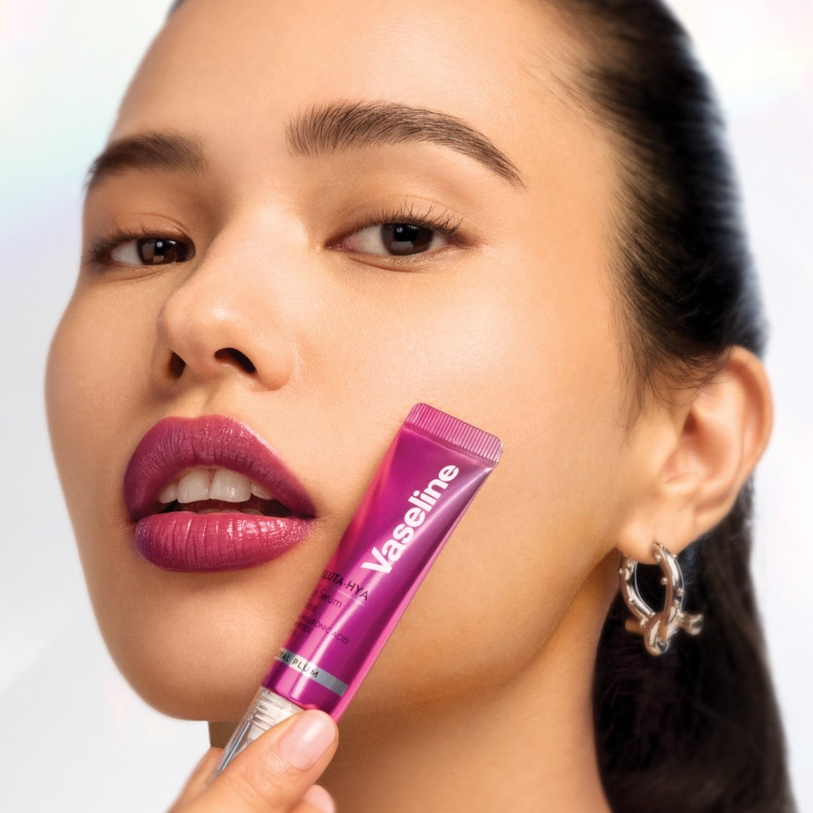 Vaseline Gluta-Hya Lip Serum Gloss SPF15 Rosy Pink 10ml