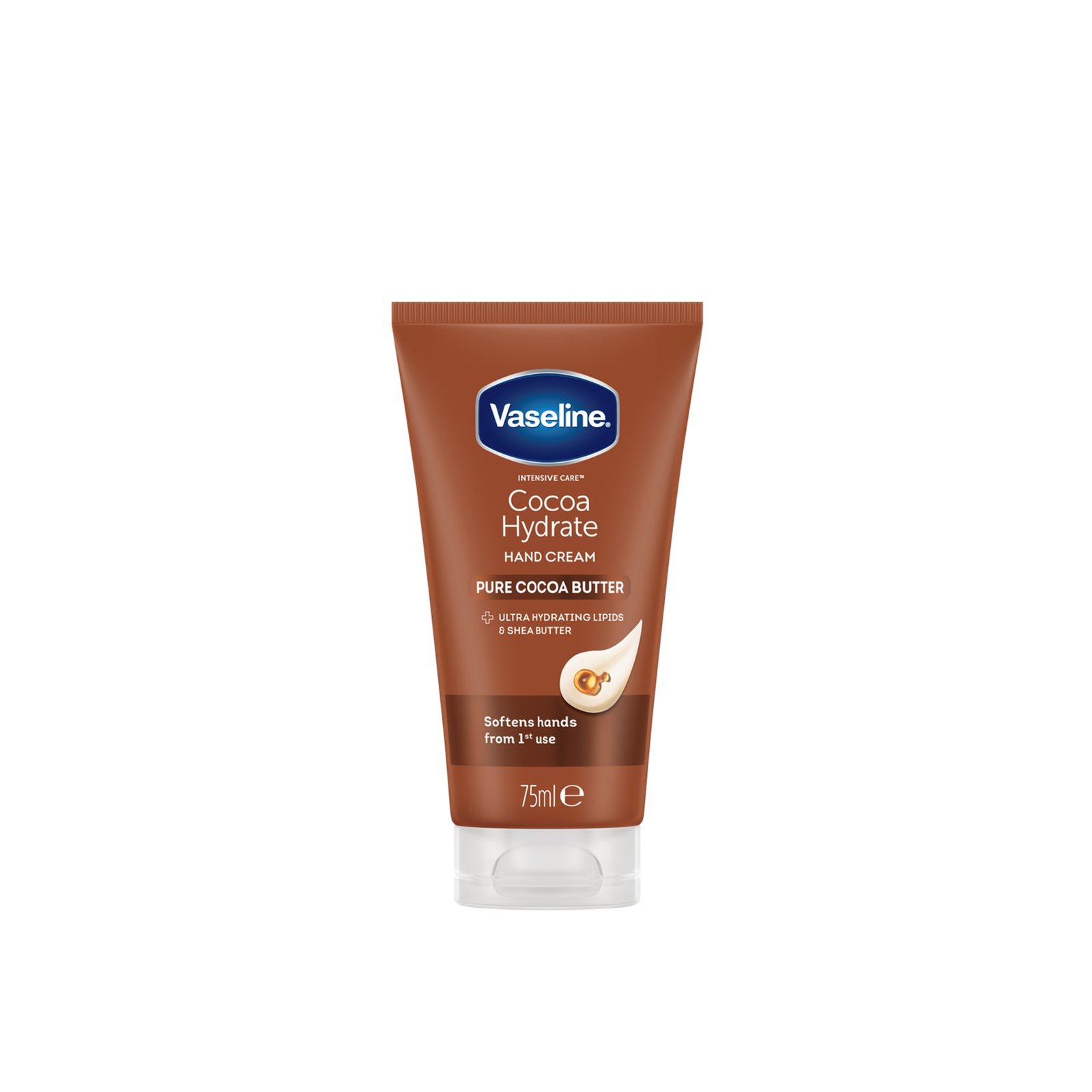 Vaseline Intensive Care كريم اليدين المرطب بالكاكاو 75ml