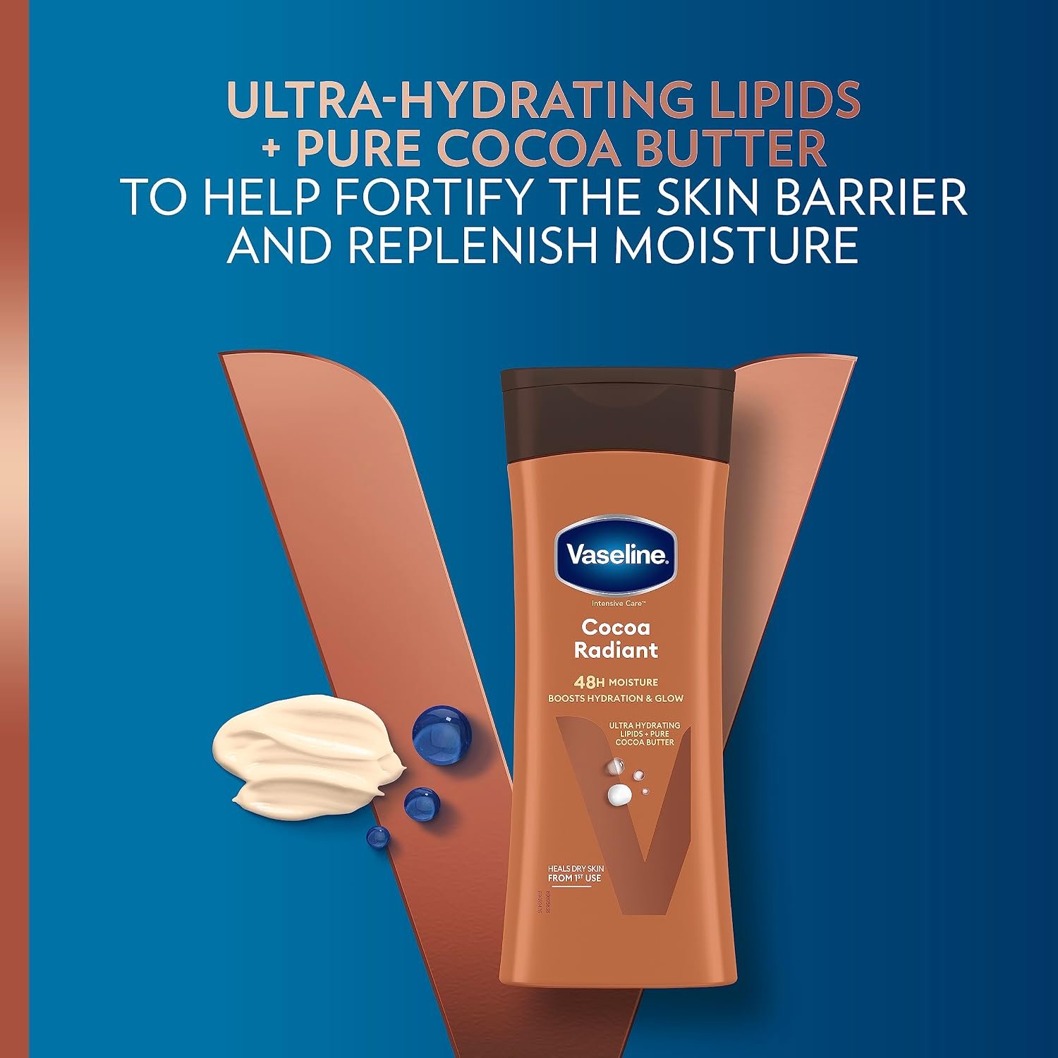 Vaseline Intensive Care Cocoa Radiant Body Lotion 400ml