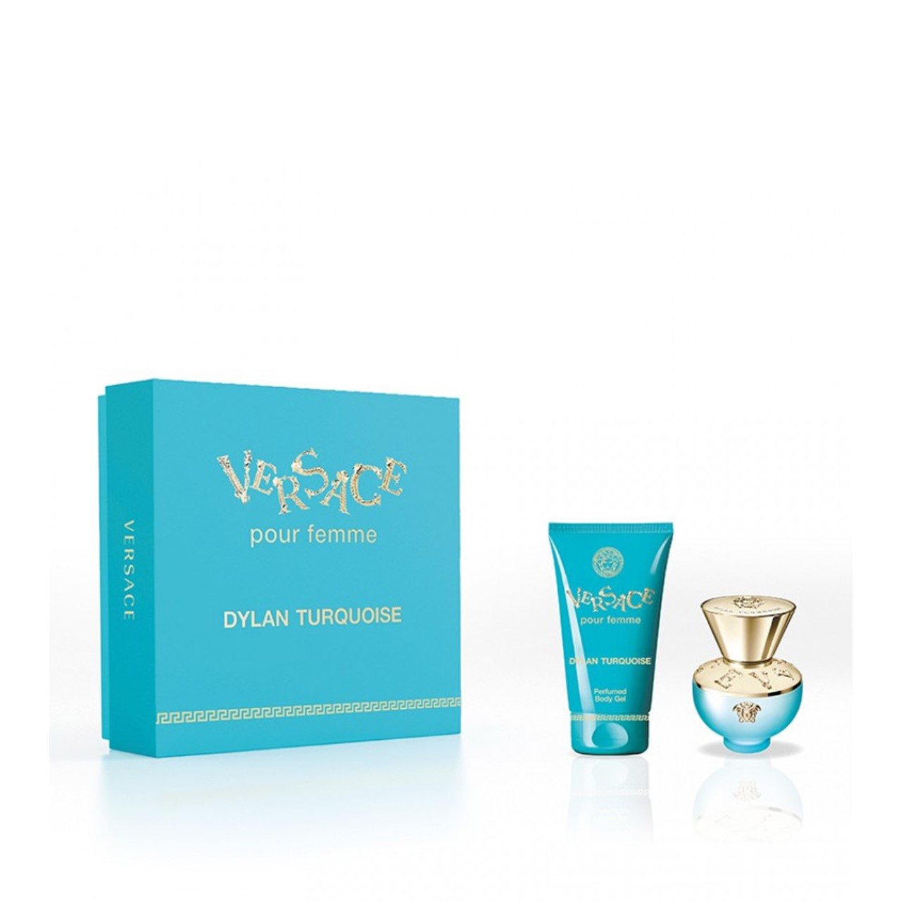 Versace Dylan Turquoise Pour Femme Eau de Toilette 30ml طقم هدية